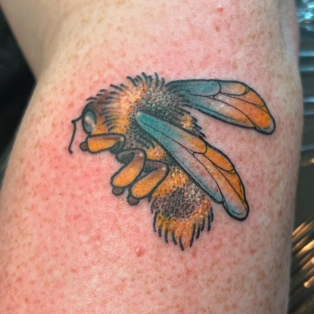 Tattoo by @omnomrapter — realism, fine_line