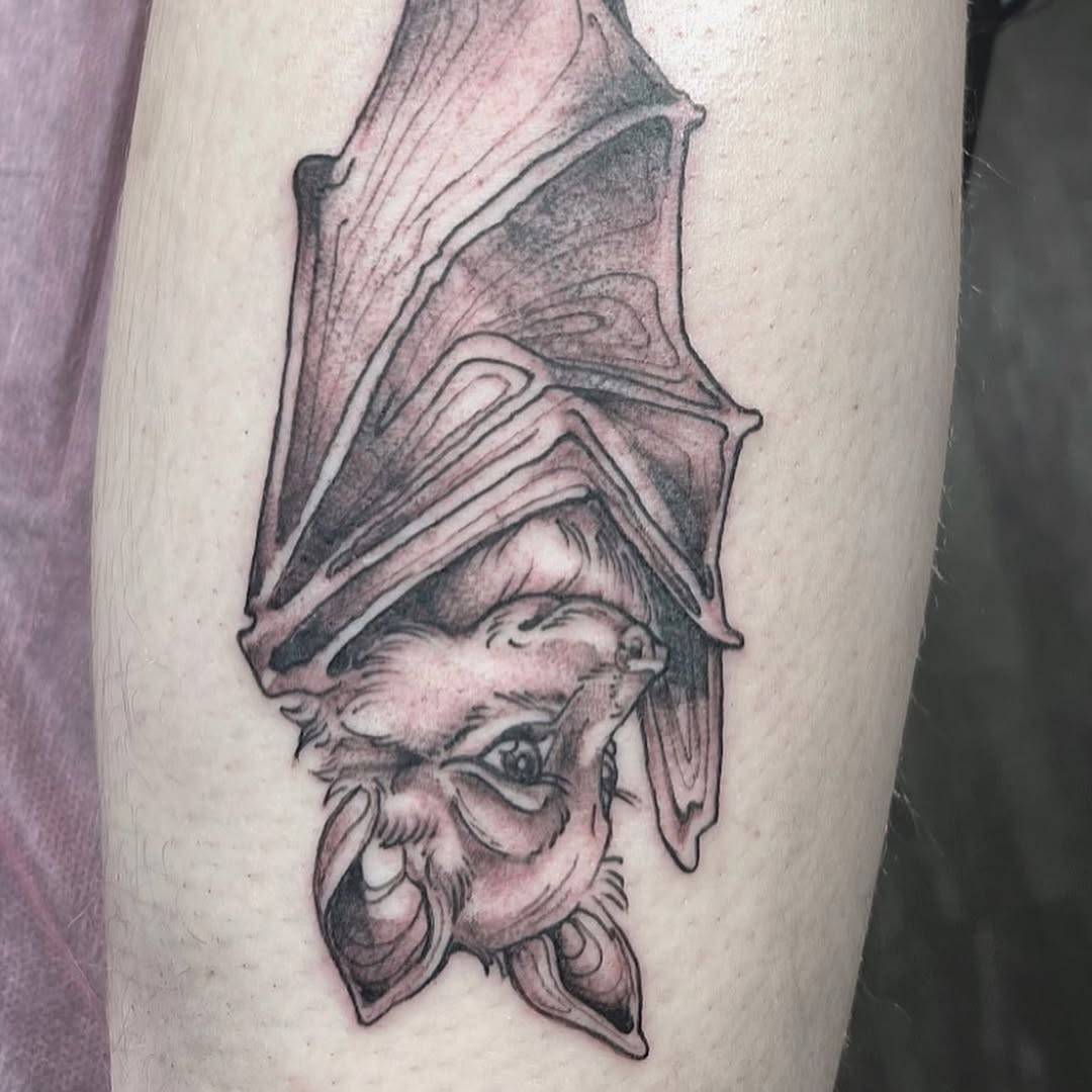 Tattoo by @omnomrapter — black_and_grey, realism