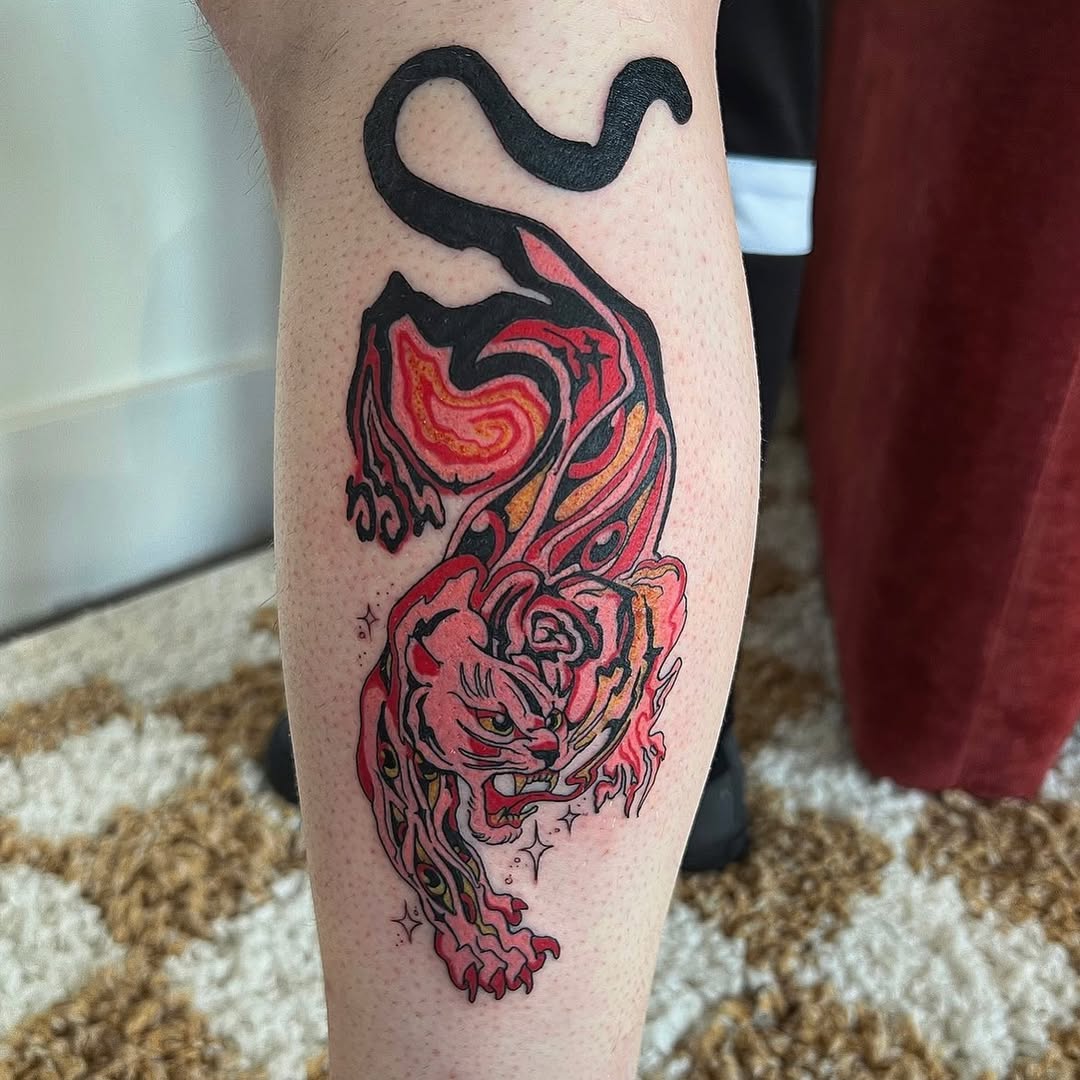 Tattoo by @omnomrapter — neo_traditional, trash_polka