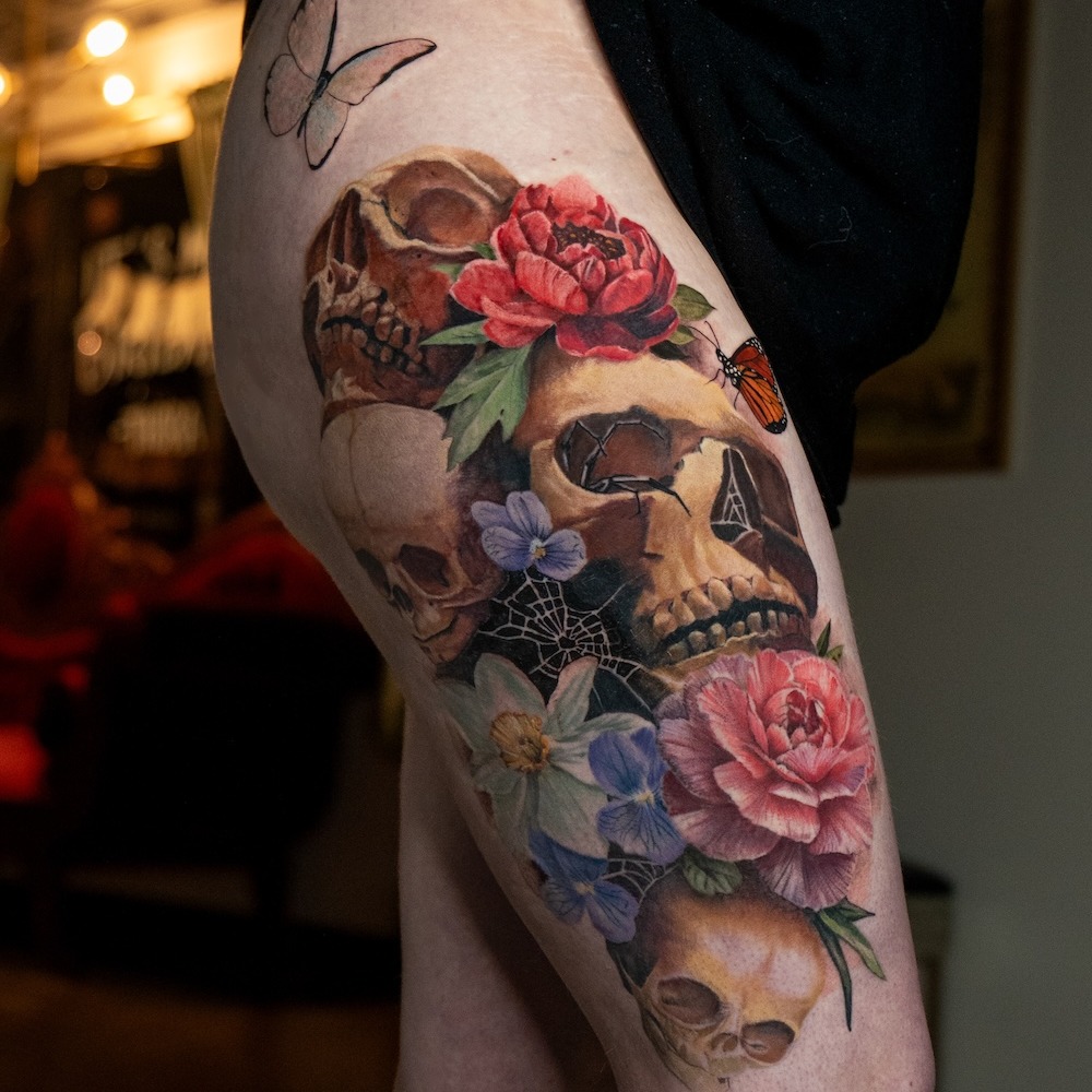 Tattoo by @joshgarte_ — realism, dark_realism