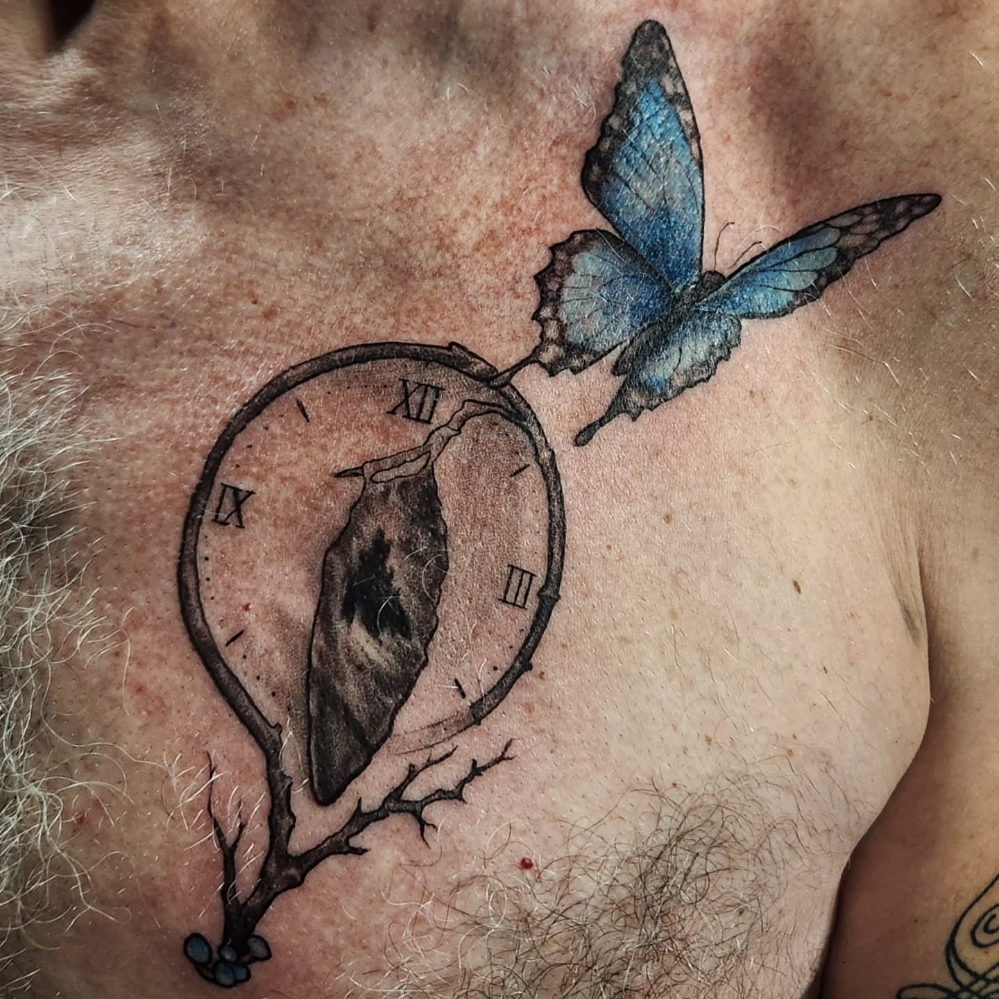 Tattoo by @arthurshail — realism, dotwork