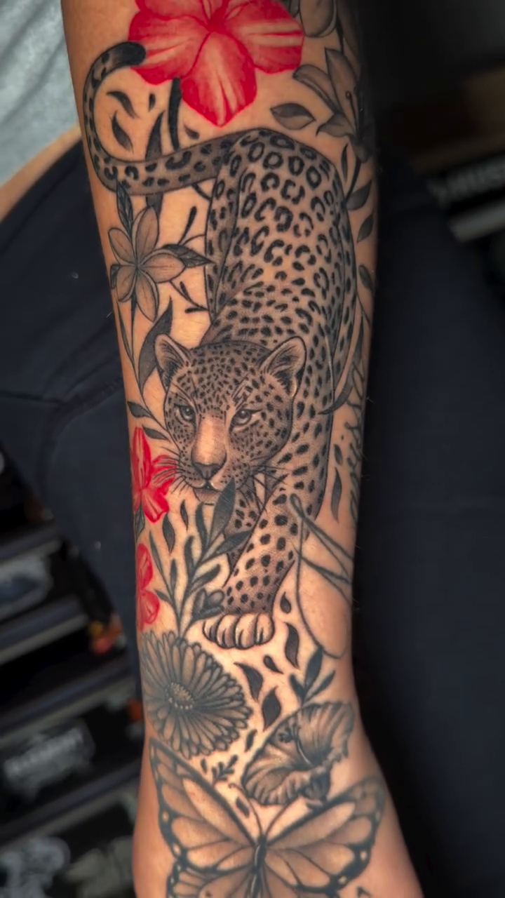 Tattoo by @dannyhtx_tattoos — realism, black_and_grey