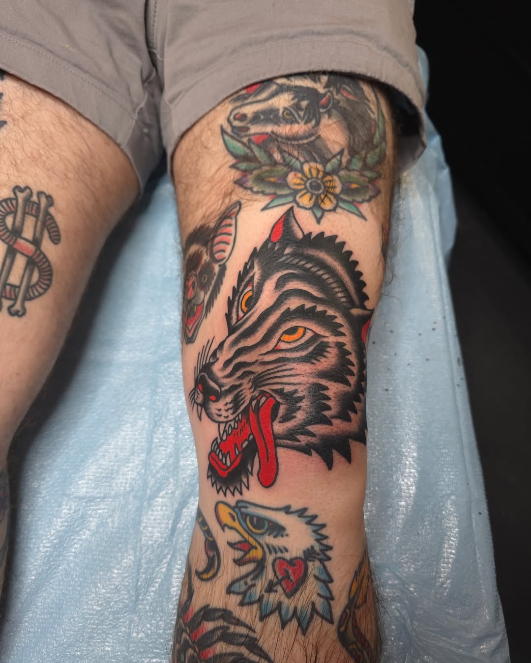Tattoo by @cowboykaiju — american_traditional