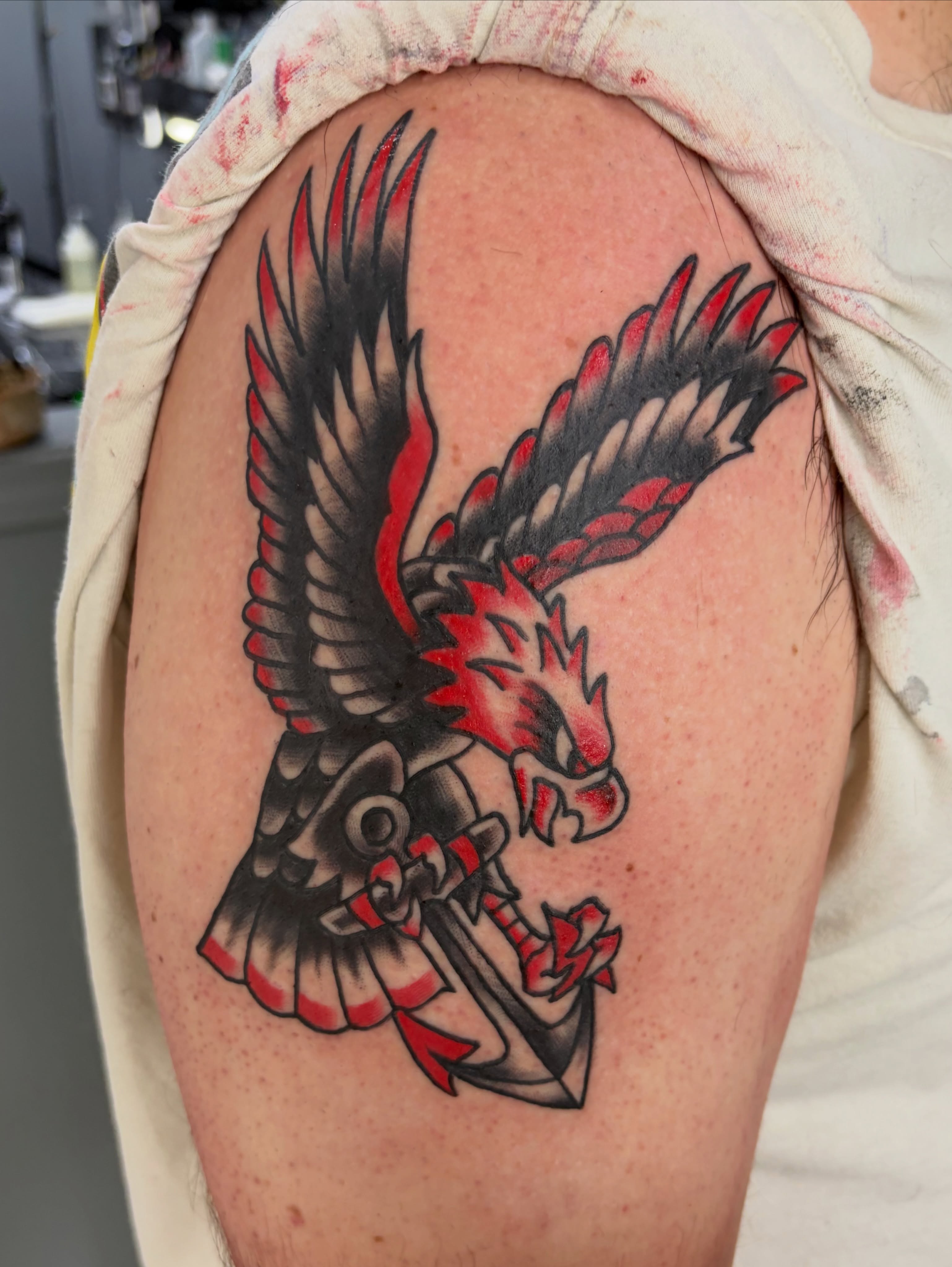 Tattoo by @garrettxjerome — american_traditional