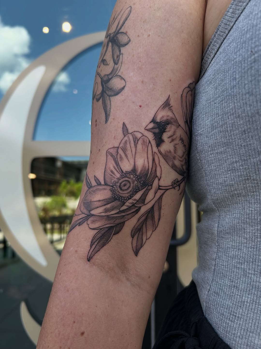 Tattoo by @thealliwilcox — realism, black_and_grey