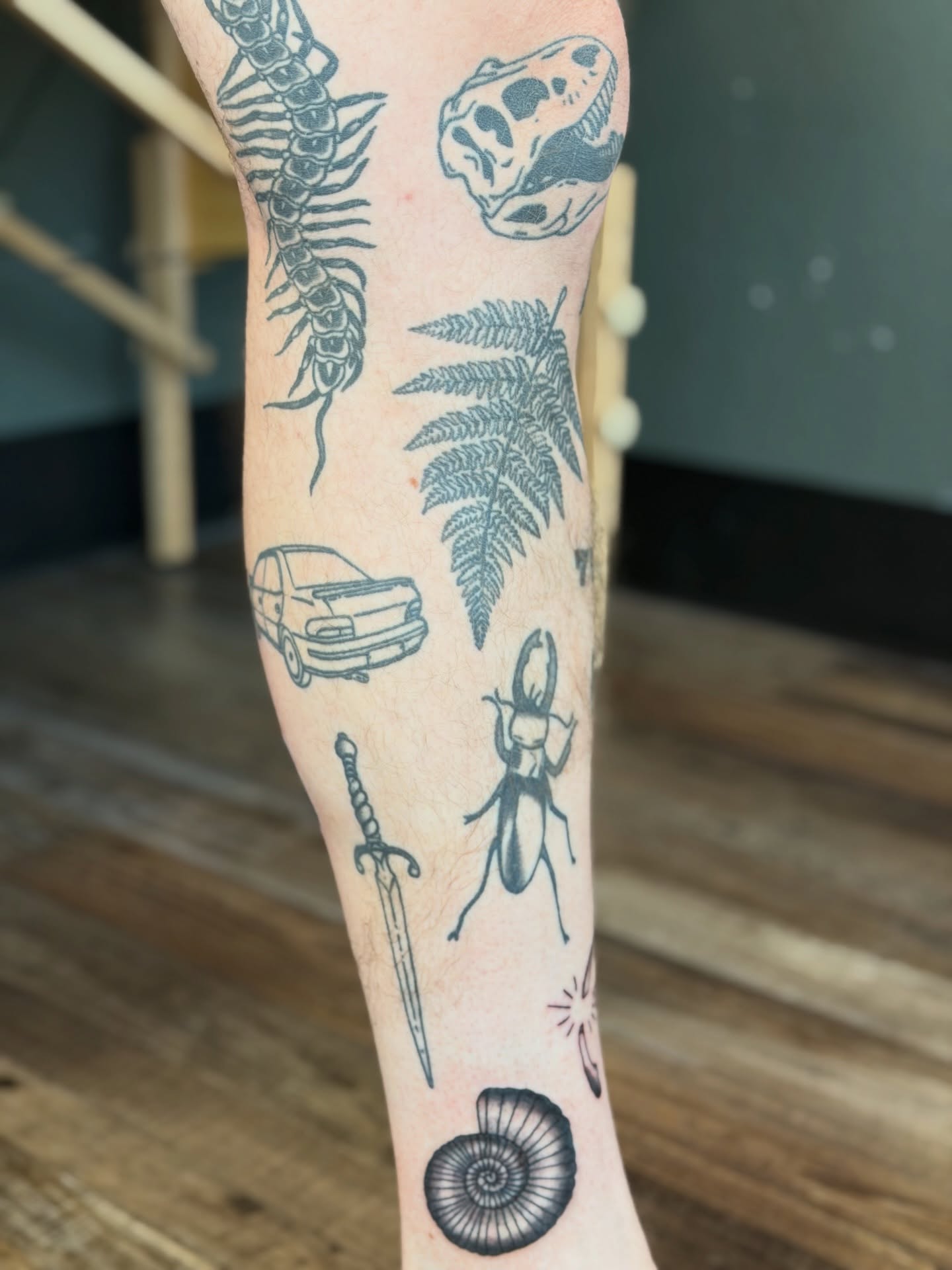 Tattoo by @loveyoutodeathtattoo — black_and_grey