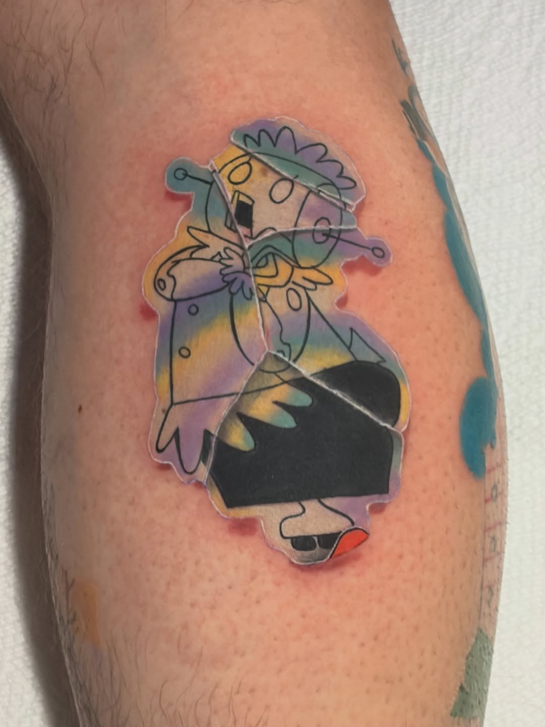 Tattoo by @exzavior__ โ new_school