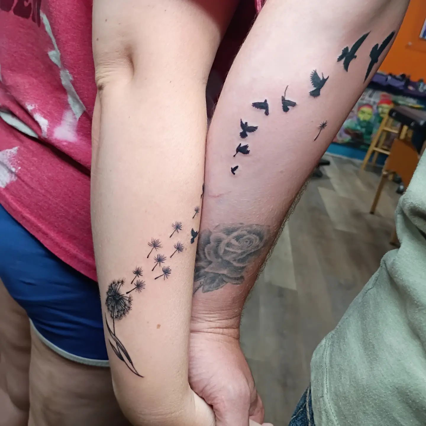 Tattoo by @mamabirdstattoos.piercings — black_and_grey