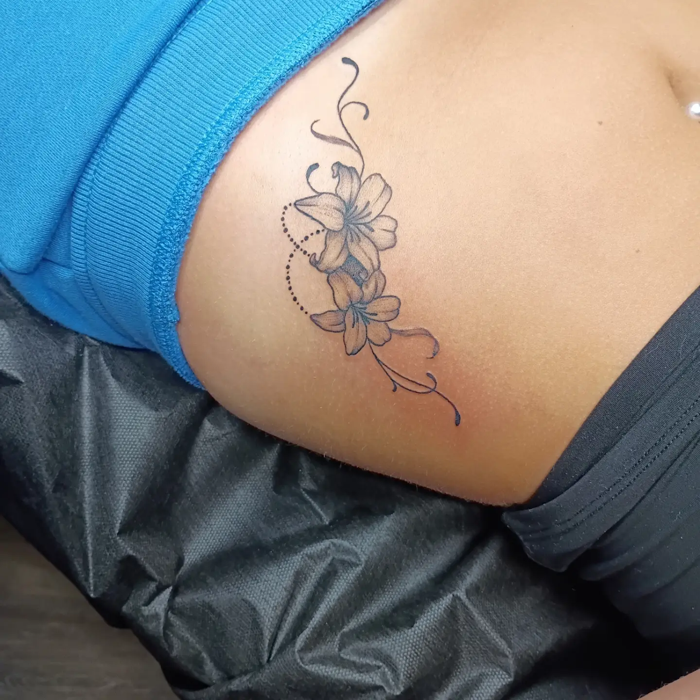 Tattoo by @mamabirdstattoos.piercings — dotwork