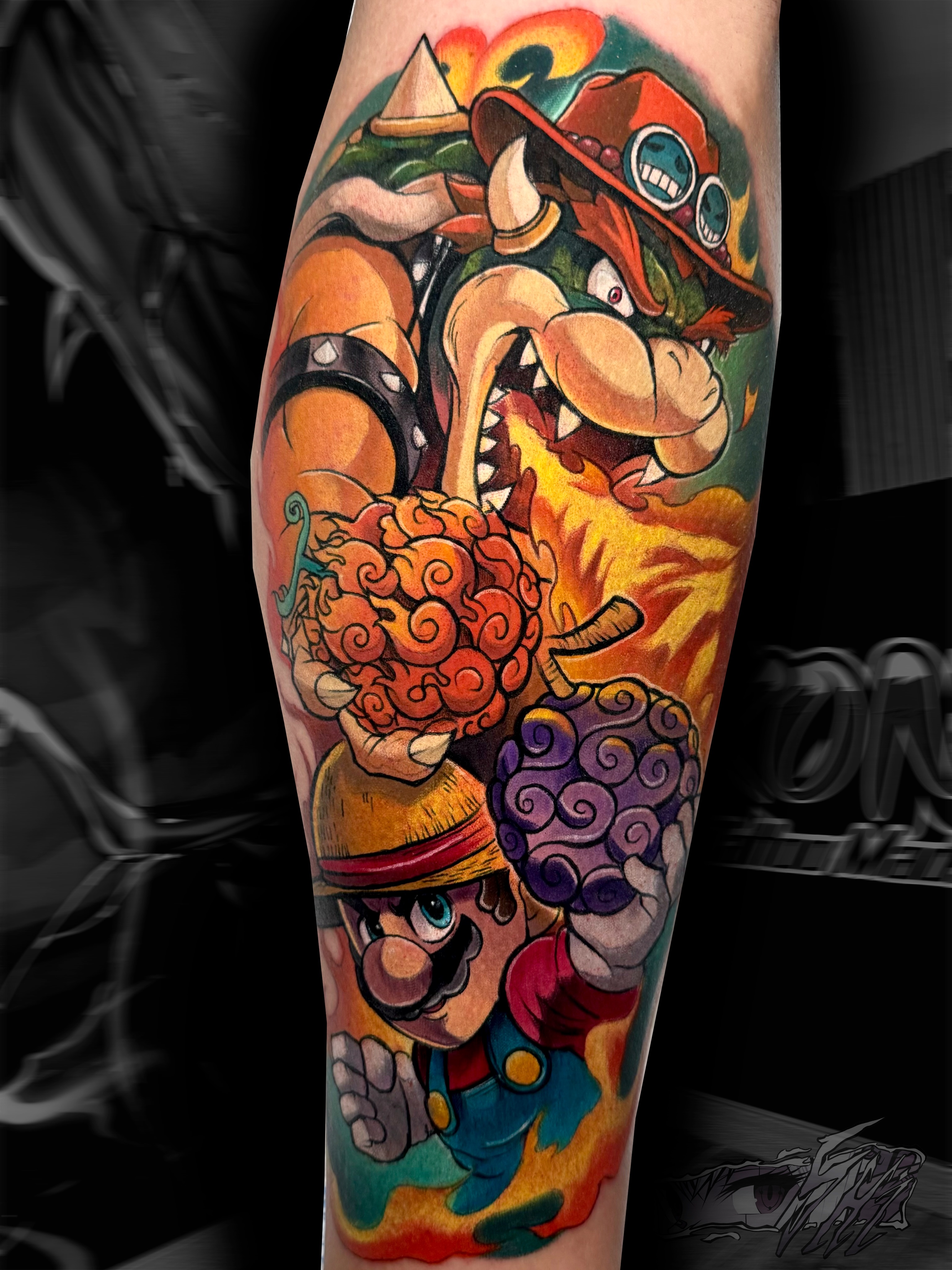 Tattoo by @ivanpelegrinmedina — new_school