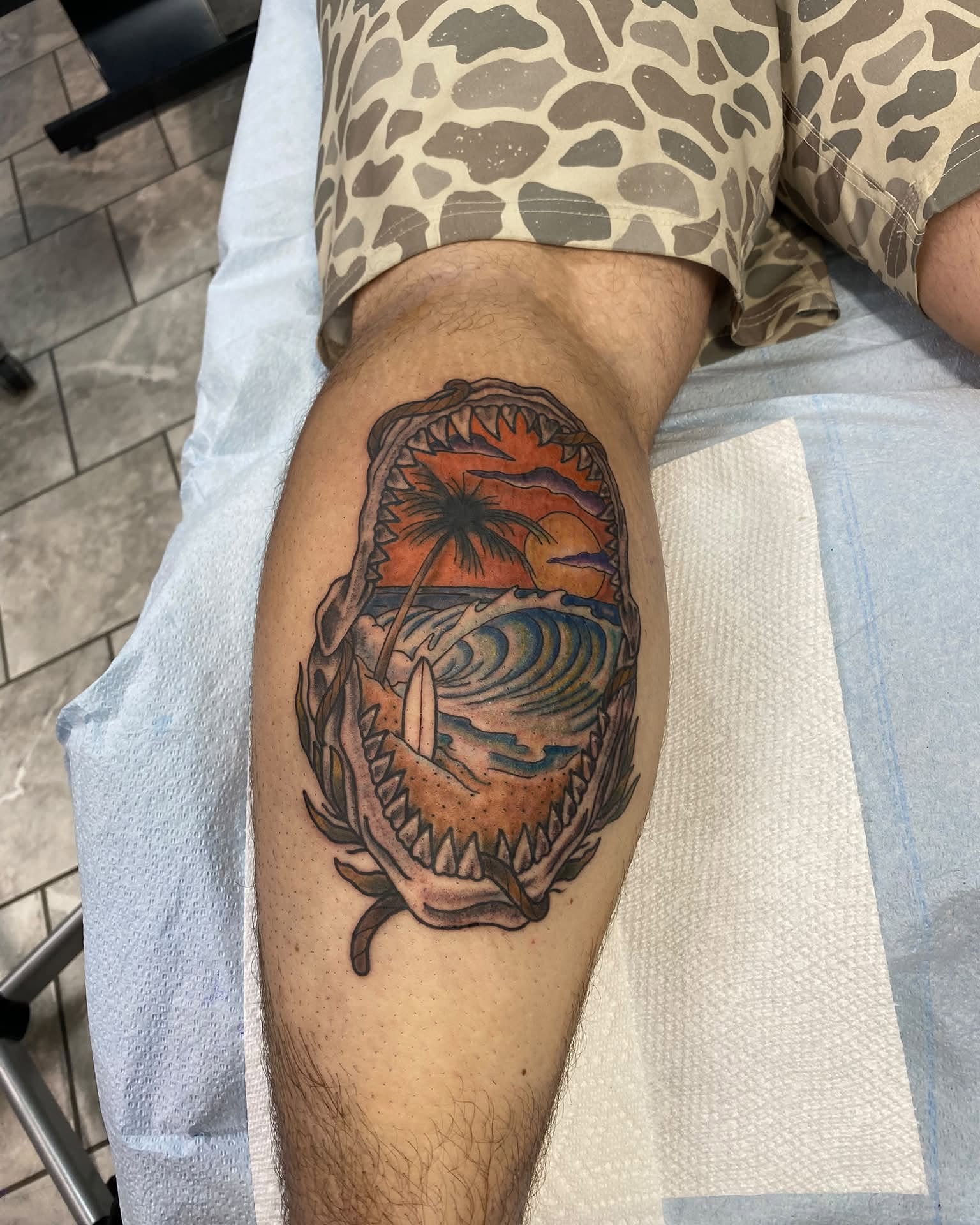 Tattoo by @melonmyerstattoos — american_traditional, realism