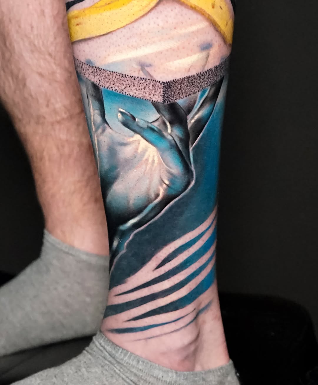 Tattoo by @jaer_tattoo — realism, black_and_grey