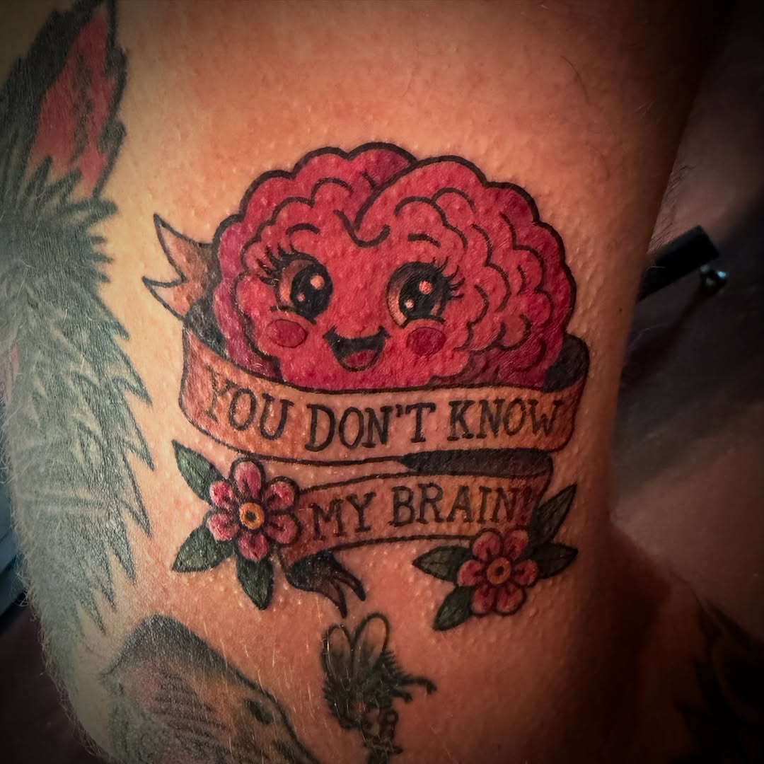 Tattoo by @coryhaberman — new_school, lettering_script