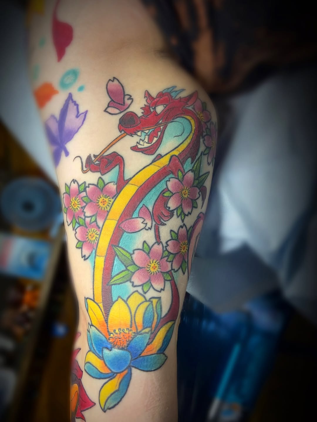 Tattoo by @krisnotch_tattoo — anime, new_school