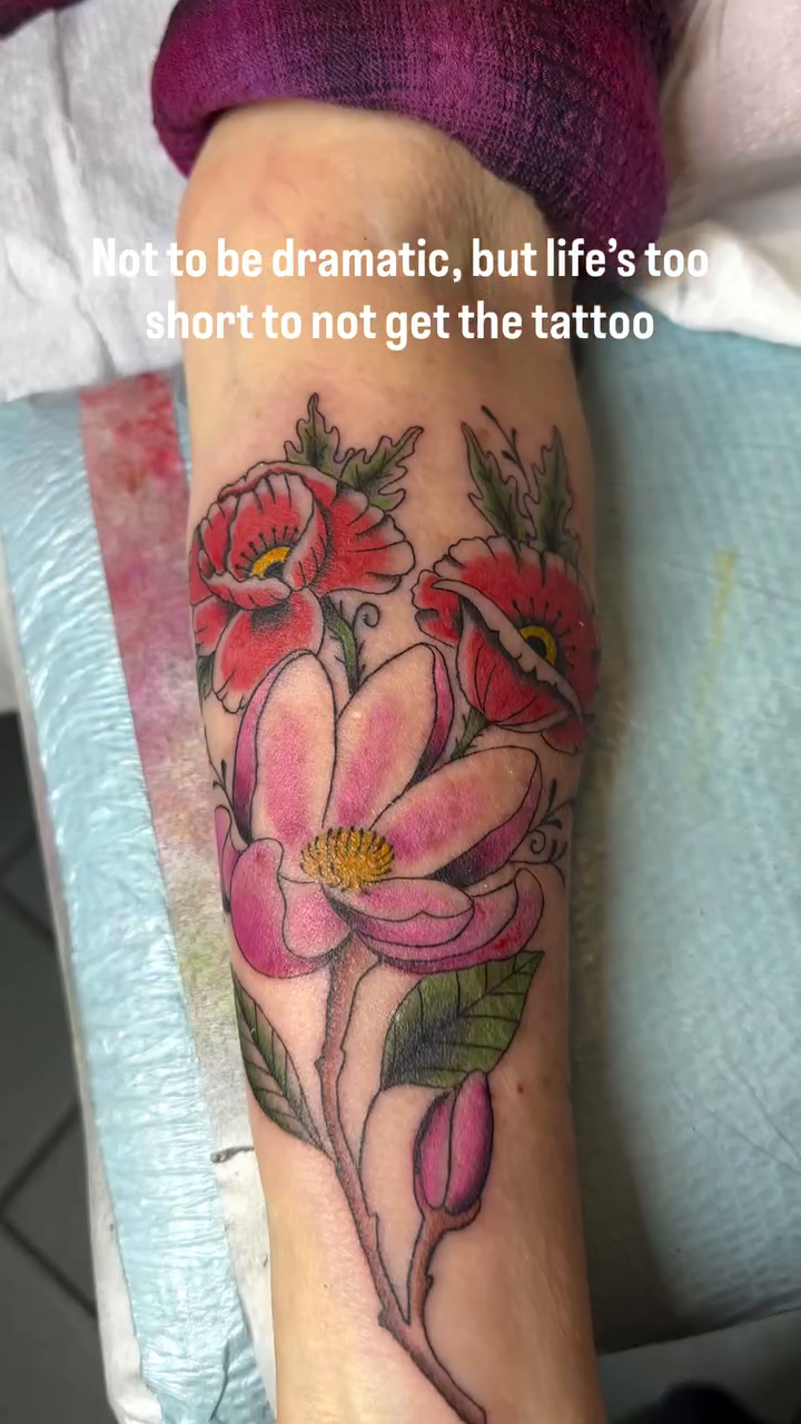 Tattoo by @chloerose.tattoos — realism, color