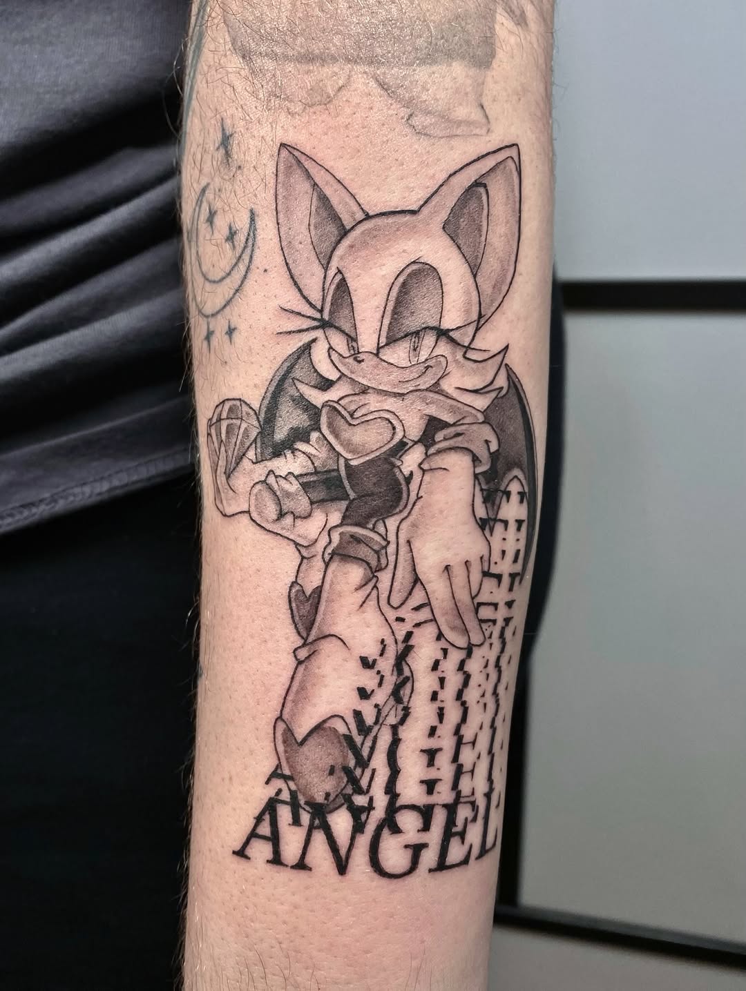 Tattoo by @weebapologist — anime, lettering_script