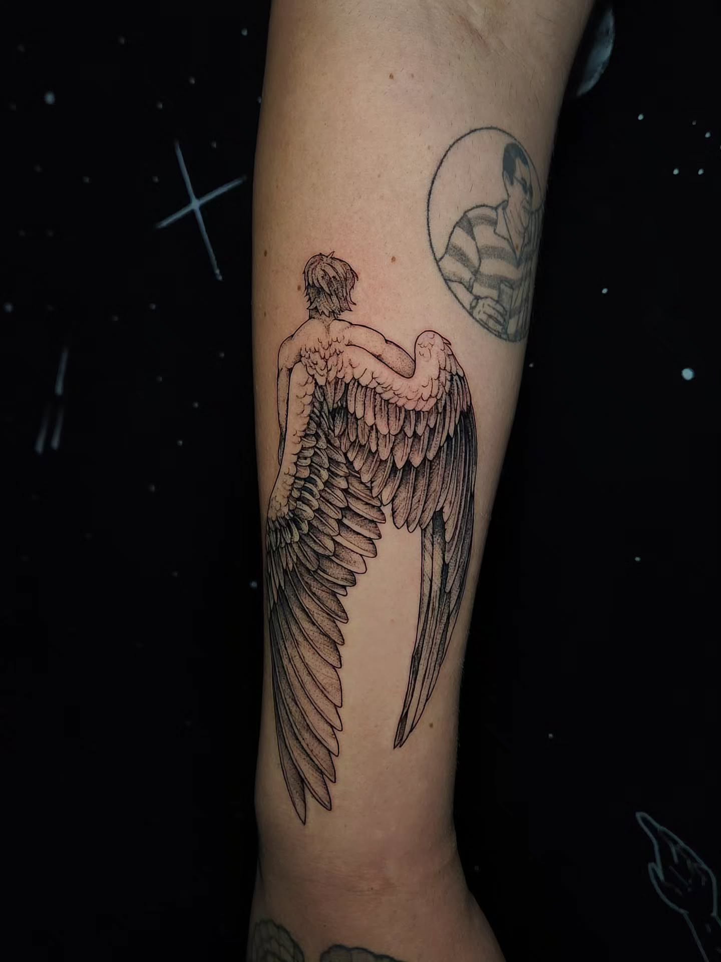 Tattoo by @dycotattoo — black_and_grey