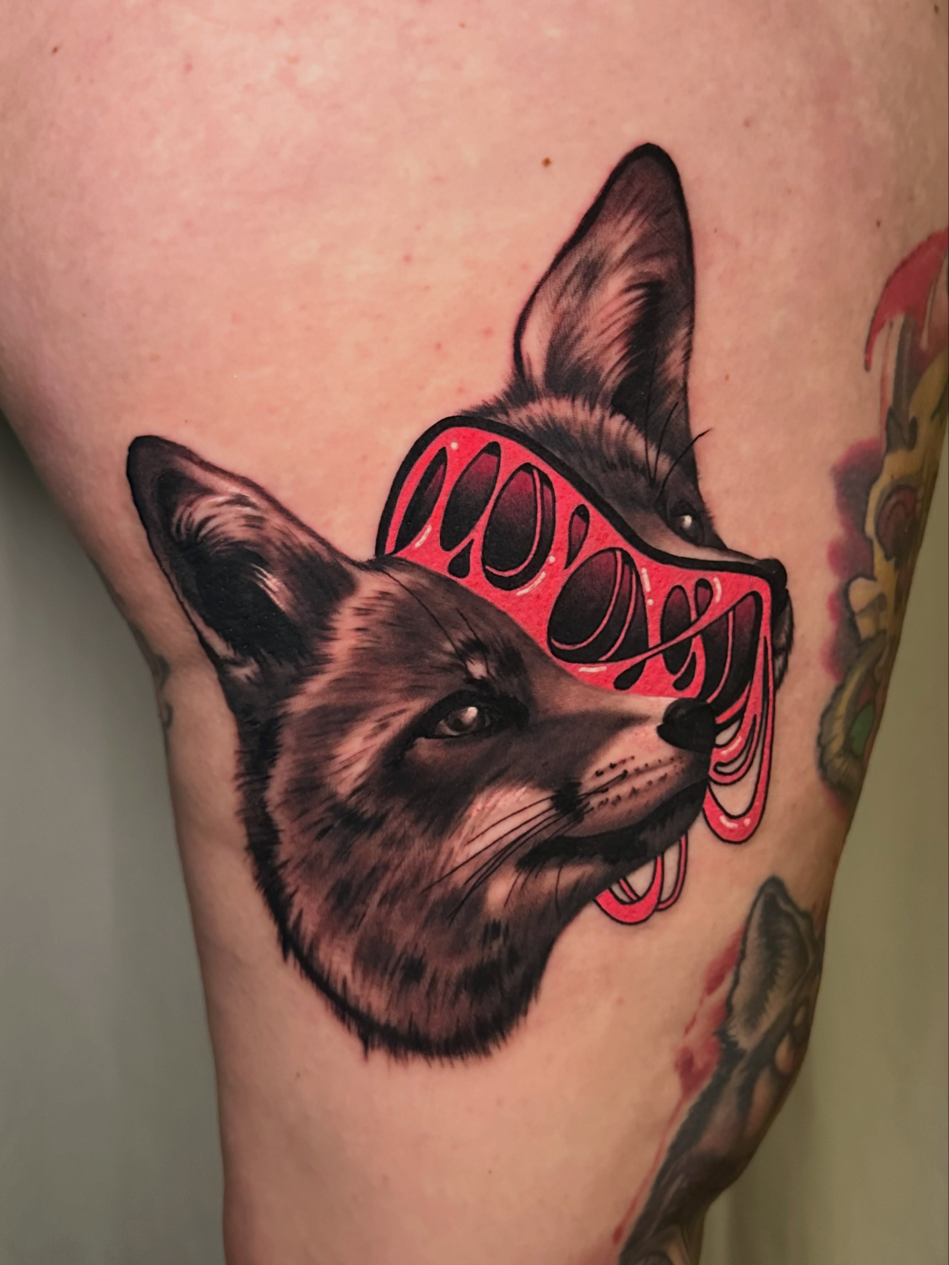 Tattoo by @happycampertattoos โ realism