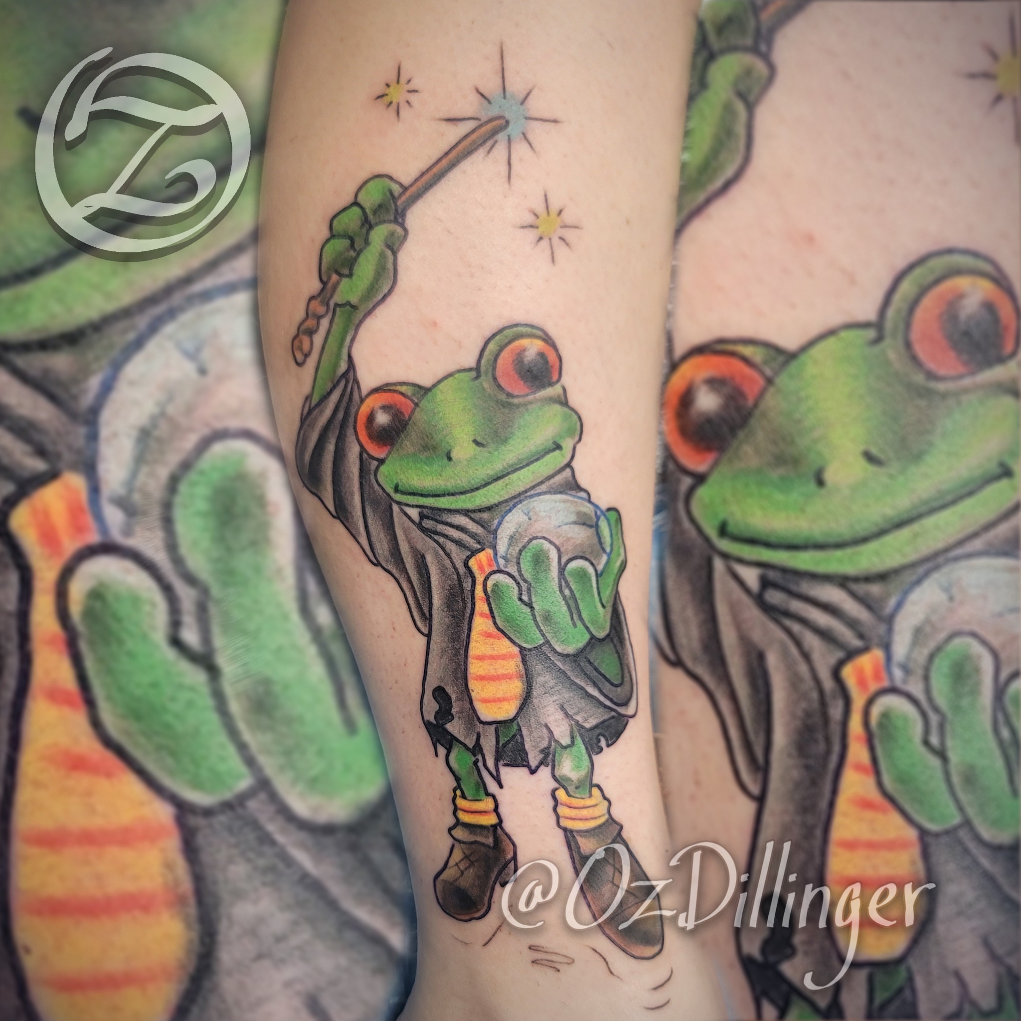 Tattoo by @ozdillinger — new_school, illustrative