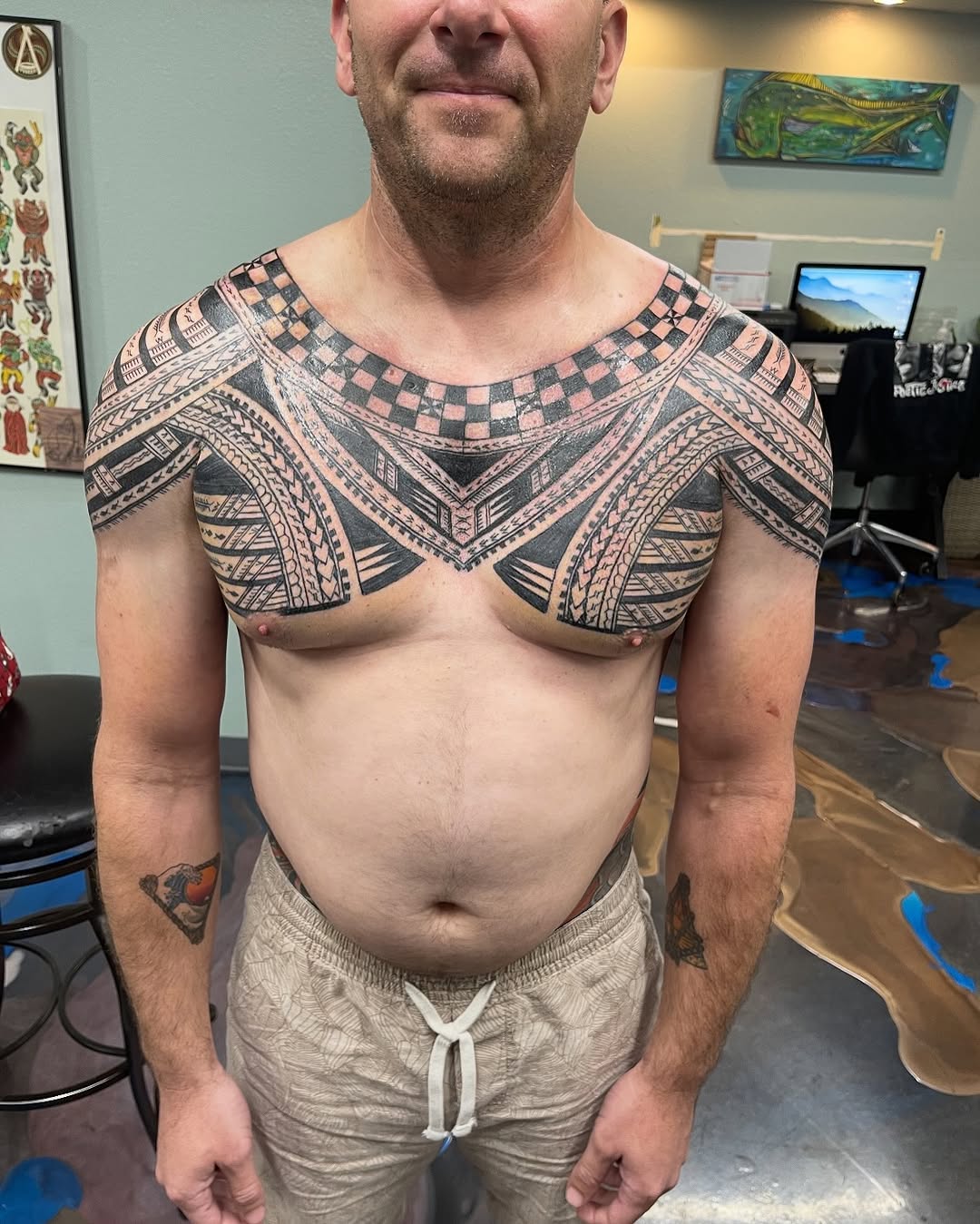 Tattoo by @suluape_siiliufau — tribal, blackwork
