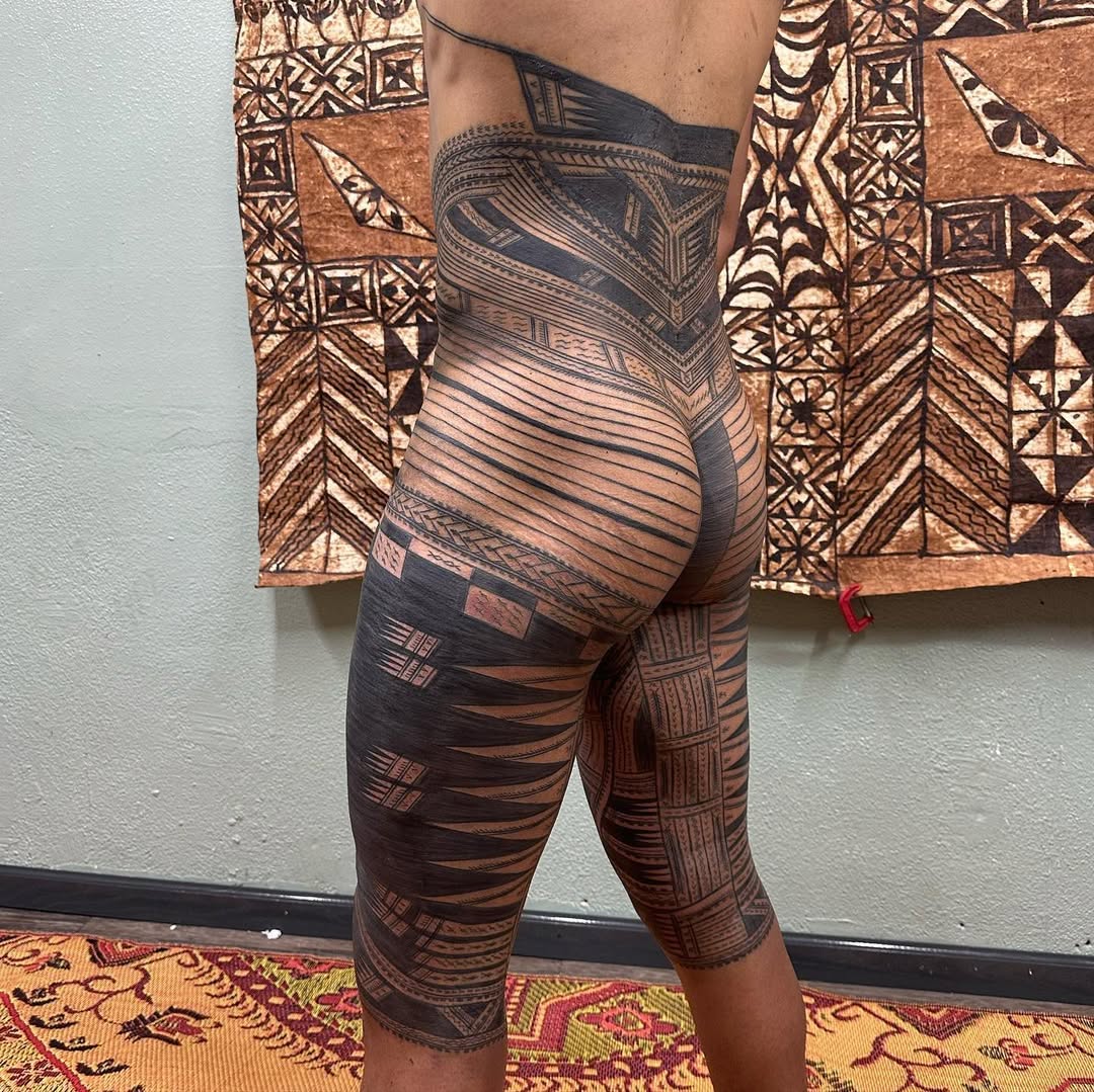 Tattoo by @suluape_siiliufau — tribal, blackwork