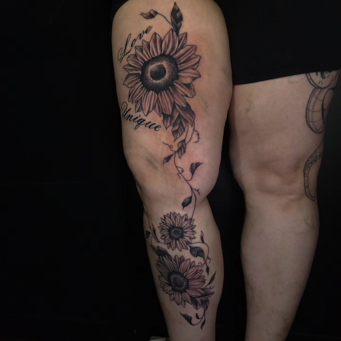 Tattoo by @buktat2 — black_and_grey