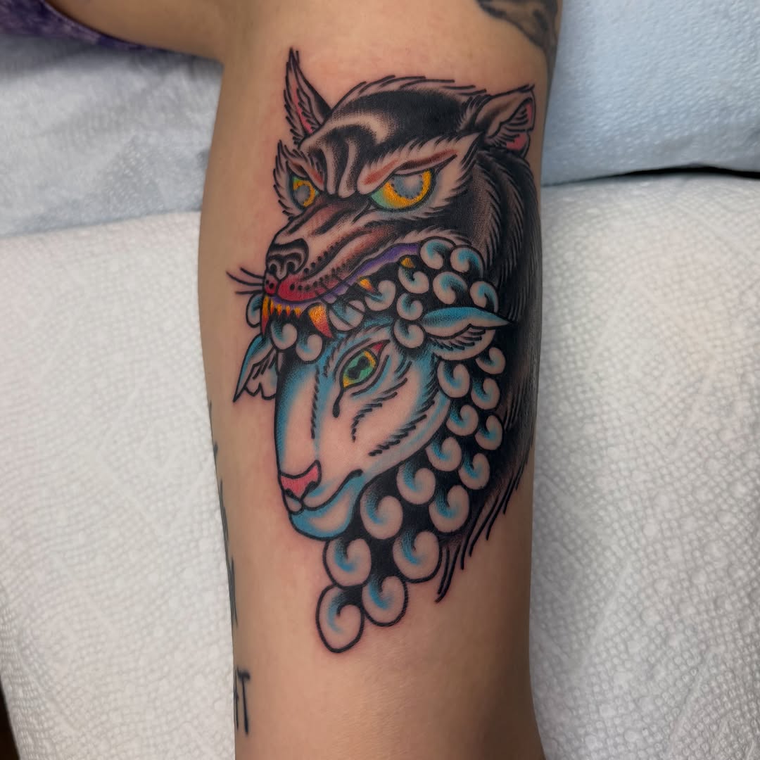 Tattoo by @_tommyboytattooer_ — american_traditional, neo_traditional