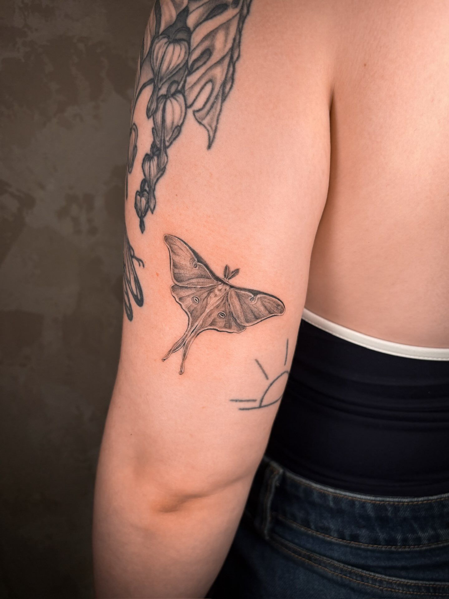 Tattoo by @eudokeotattoo — black_and_grey