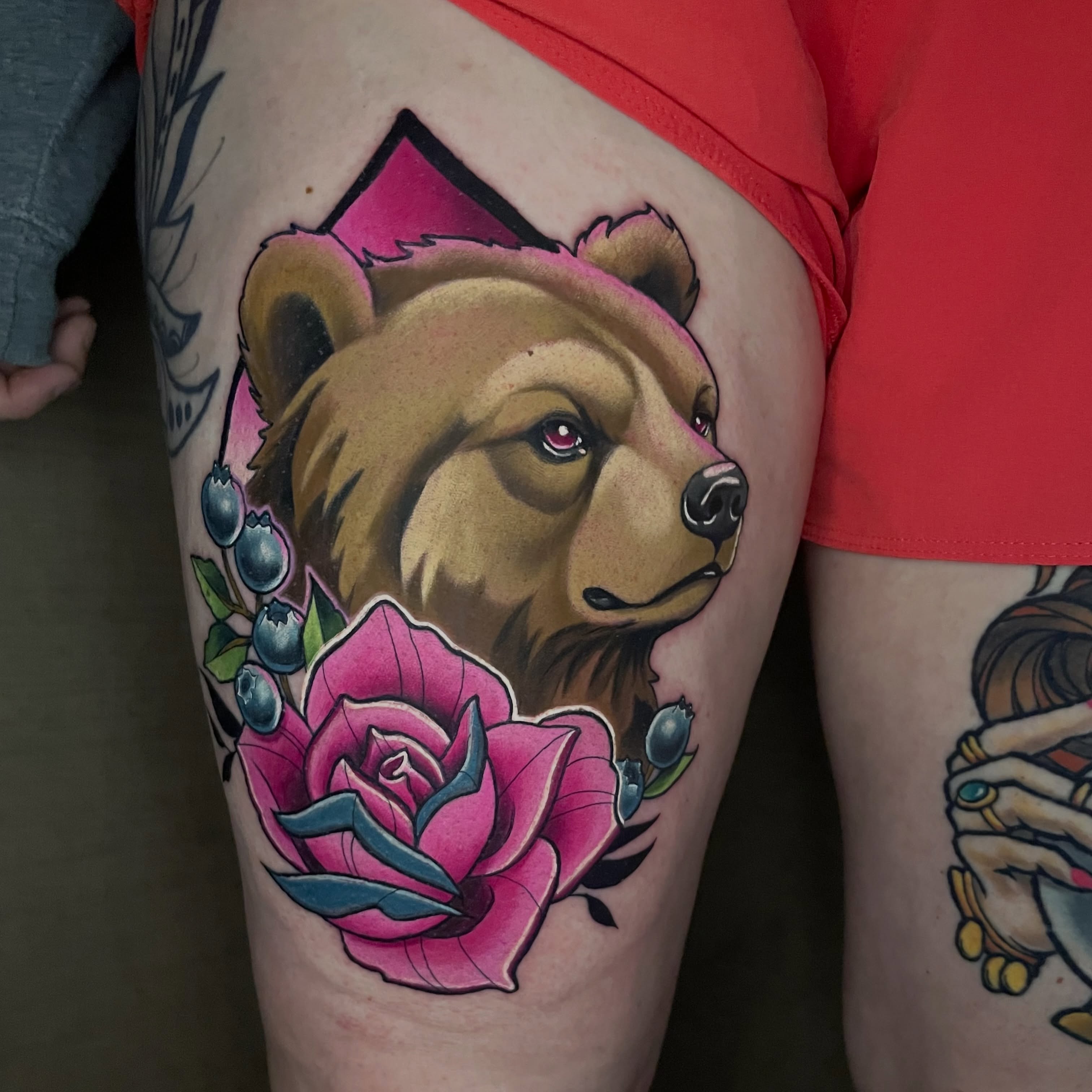 Tattoo by @teresa_andrews_art — american_traditional, realism