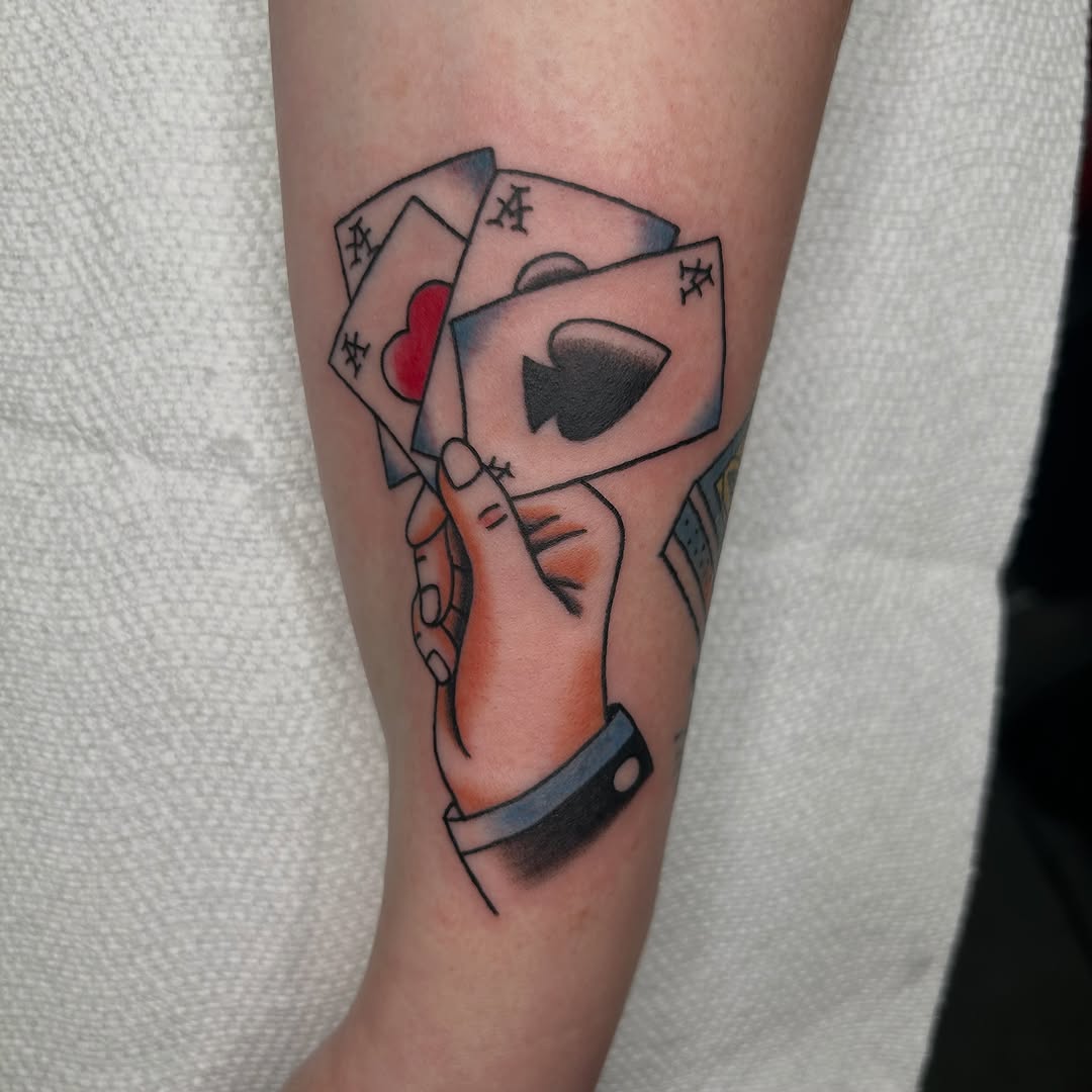 Tattoo by @bhoneybuns — american_traditional