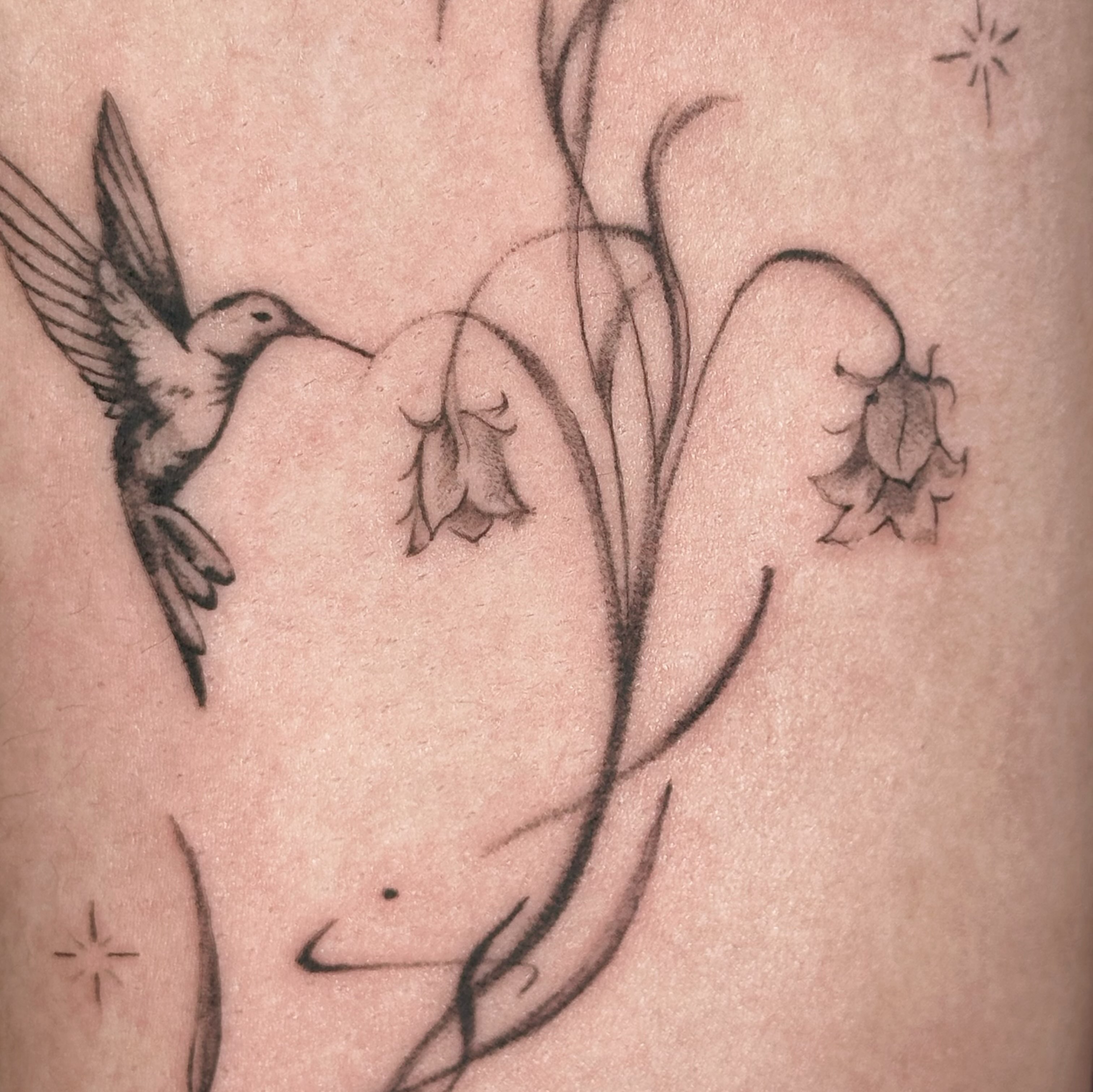 Tattoo by @livlaughtats — black_and_grey