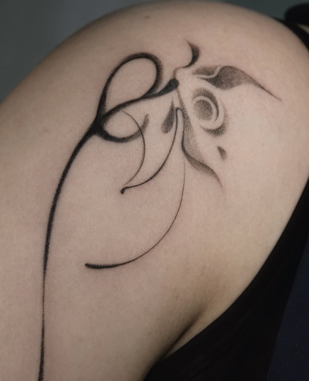 Tattoo by @maimaitatt — fine_line, black_and_grey