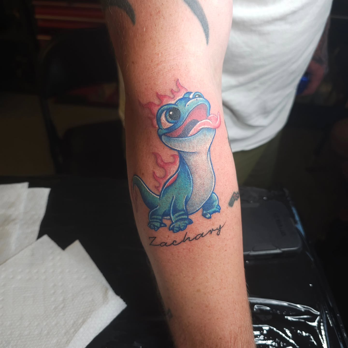 Tattoo by @lowcountryink — dotwork