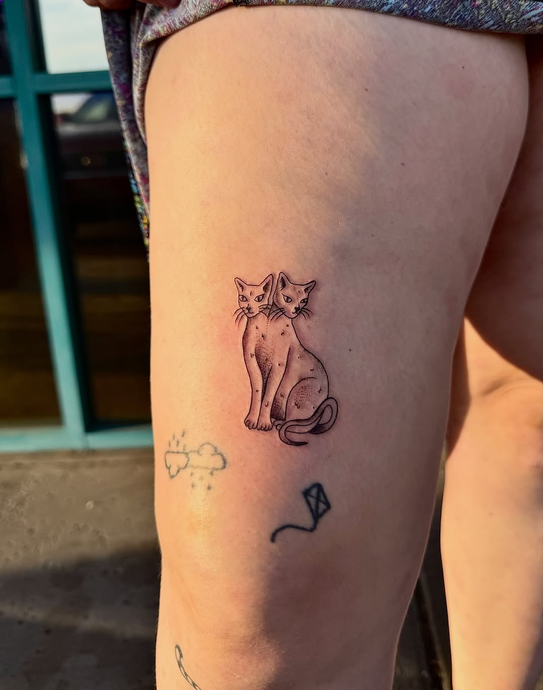 Tattoo by @kennastattys — fine_line, black_and_grey