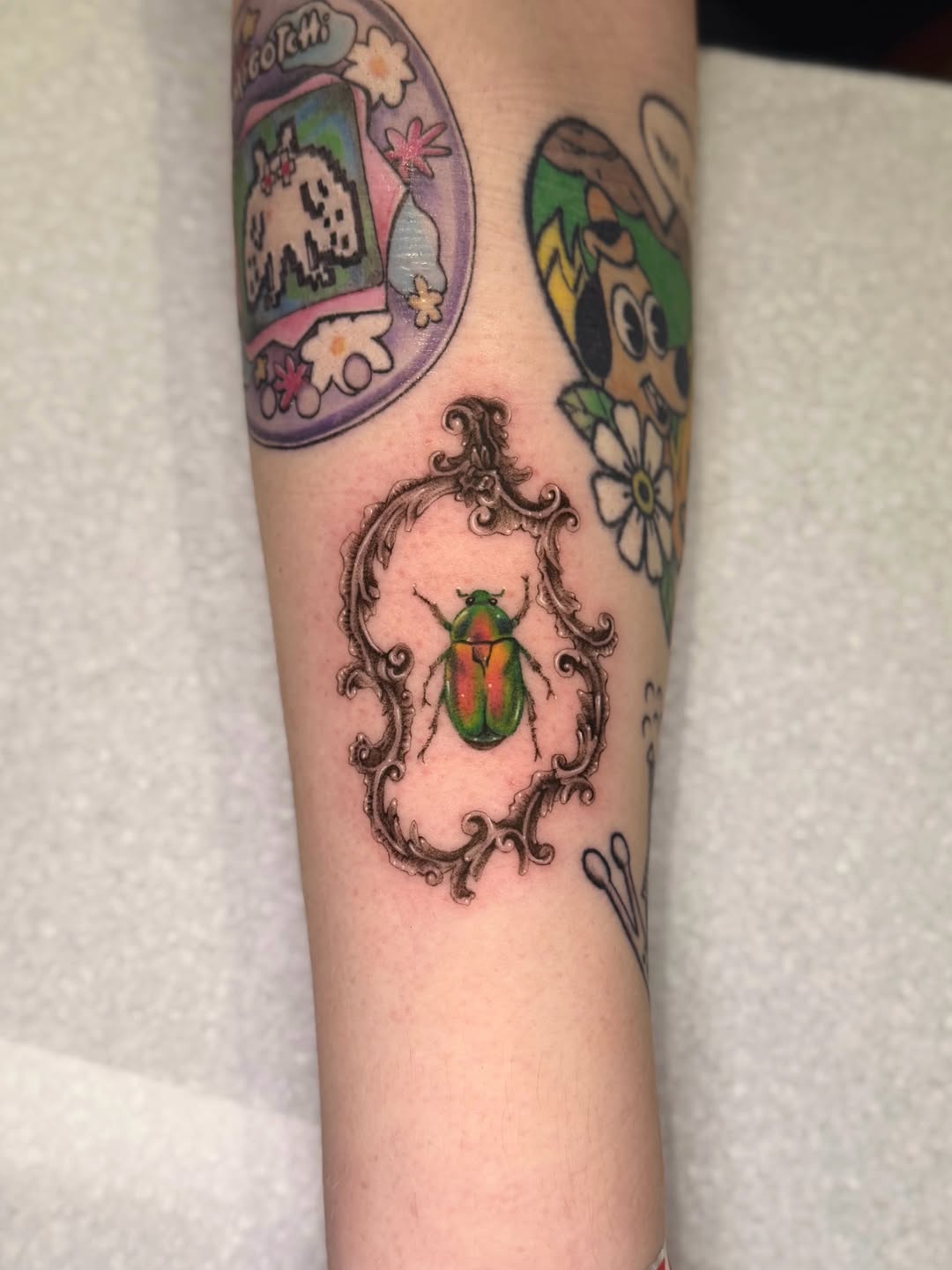 Tattoo by @ilovebluestattoos โ realism, ornamental