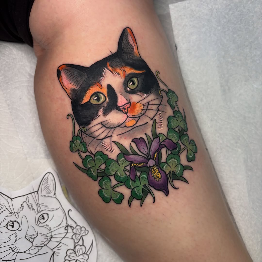 Tattoo by @reidelizabethtattoo — realism, neo_traditional