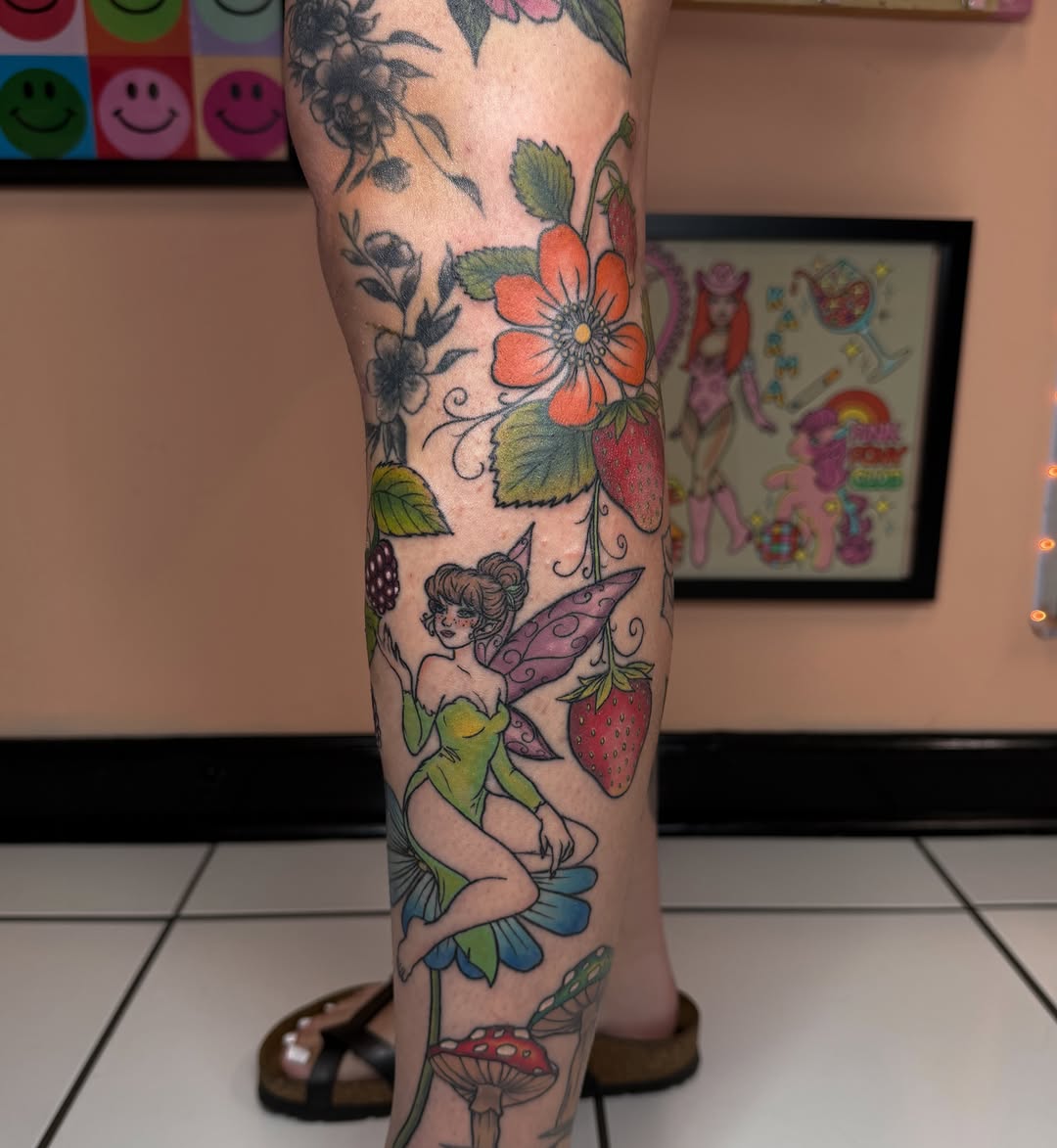 Tattoo by @crystal_rose_art_ — new_school, realism