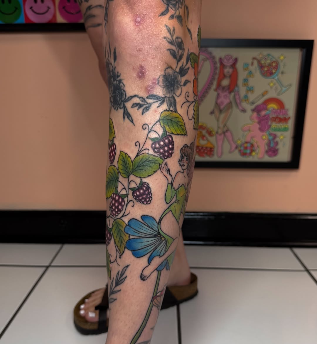 Tattoo by @crystal_rose_art_ — new_school, illustrative