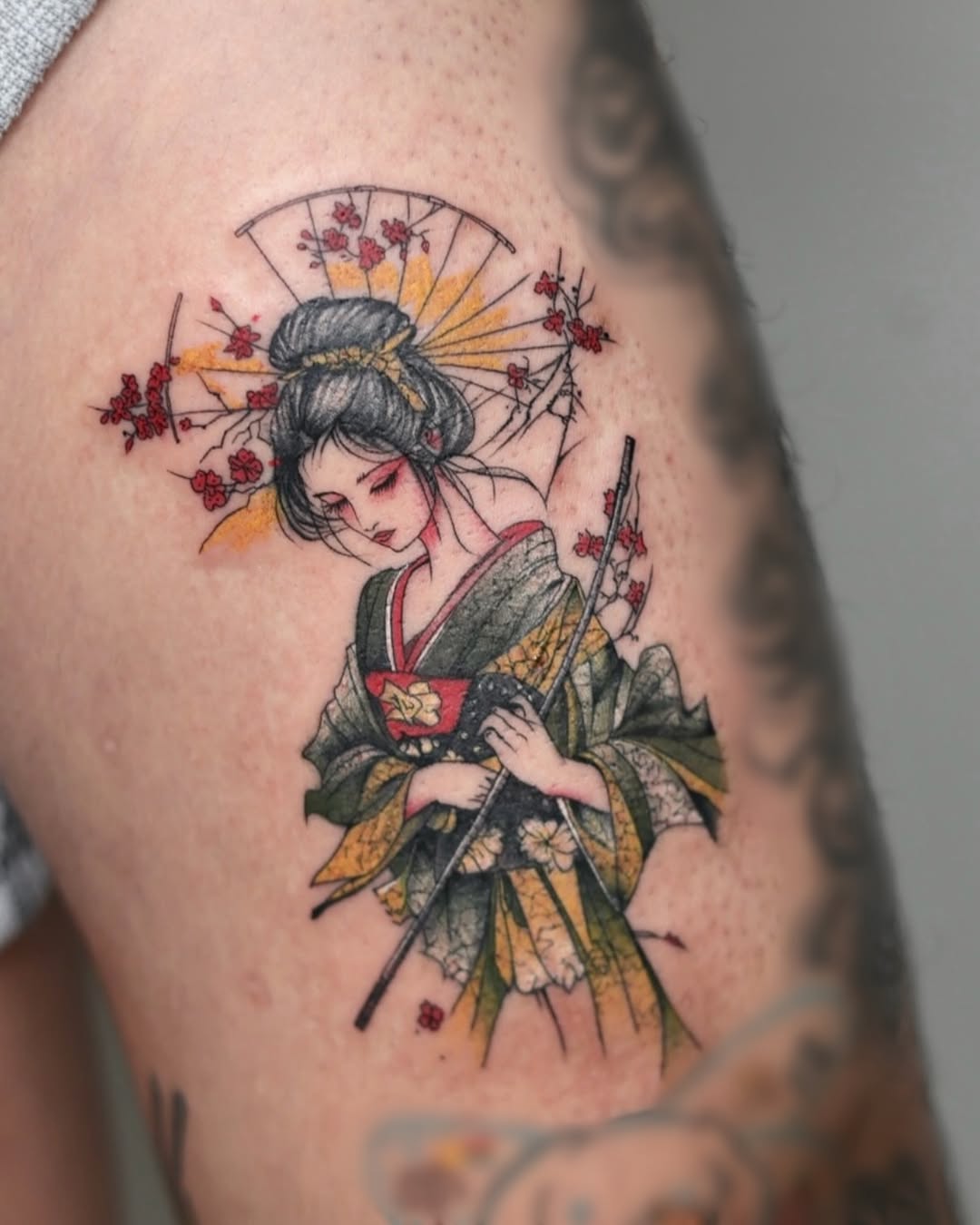 Tattoo by @inkversetattooabi — japanese_irezumi, illustrative