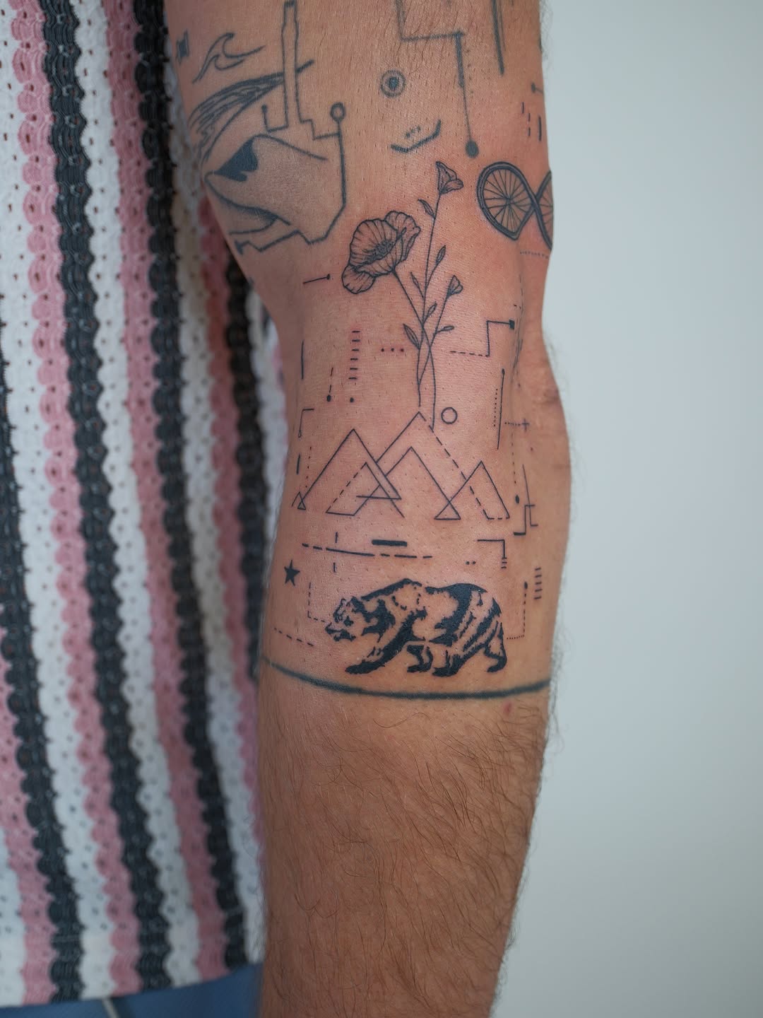 Tattoo by @jadyntattooer — blackwork, geometric