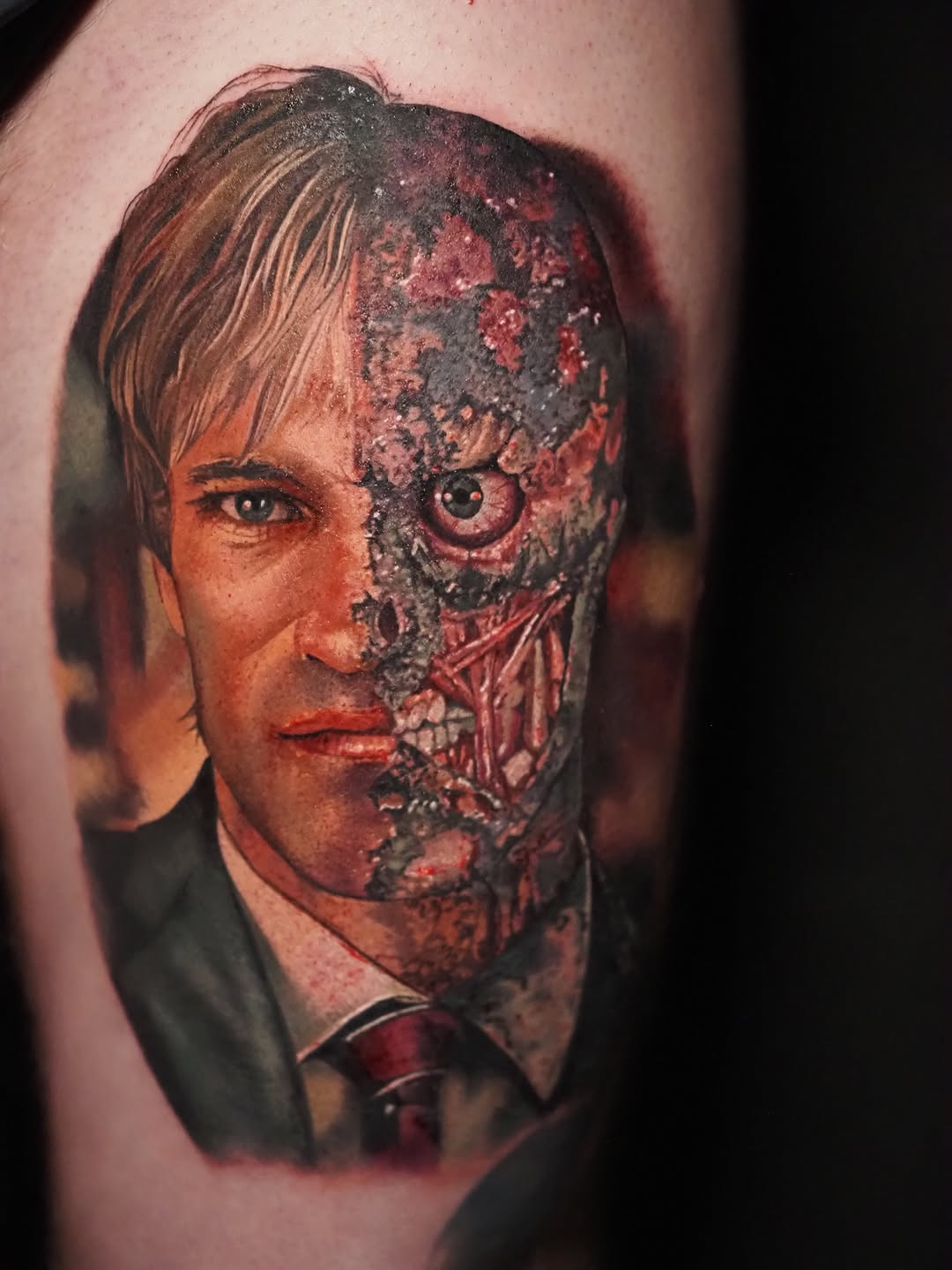 Tattoo by @anna_belle_tattoo — realism, dark_realism