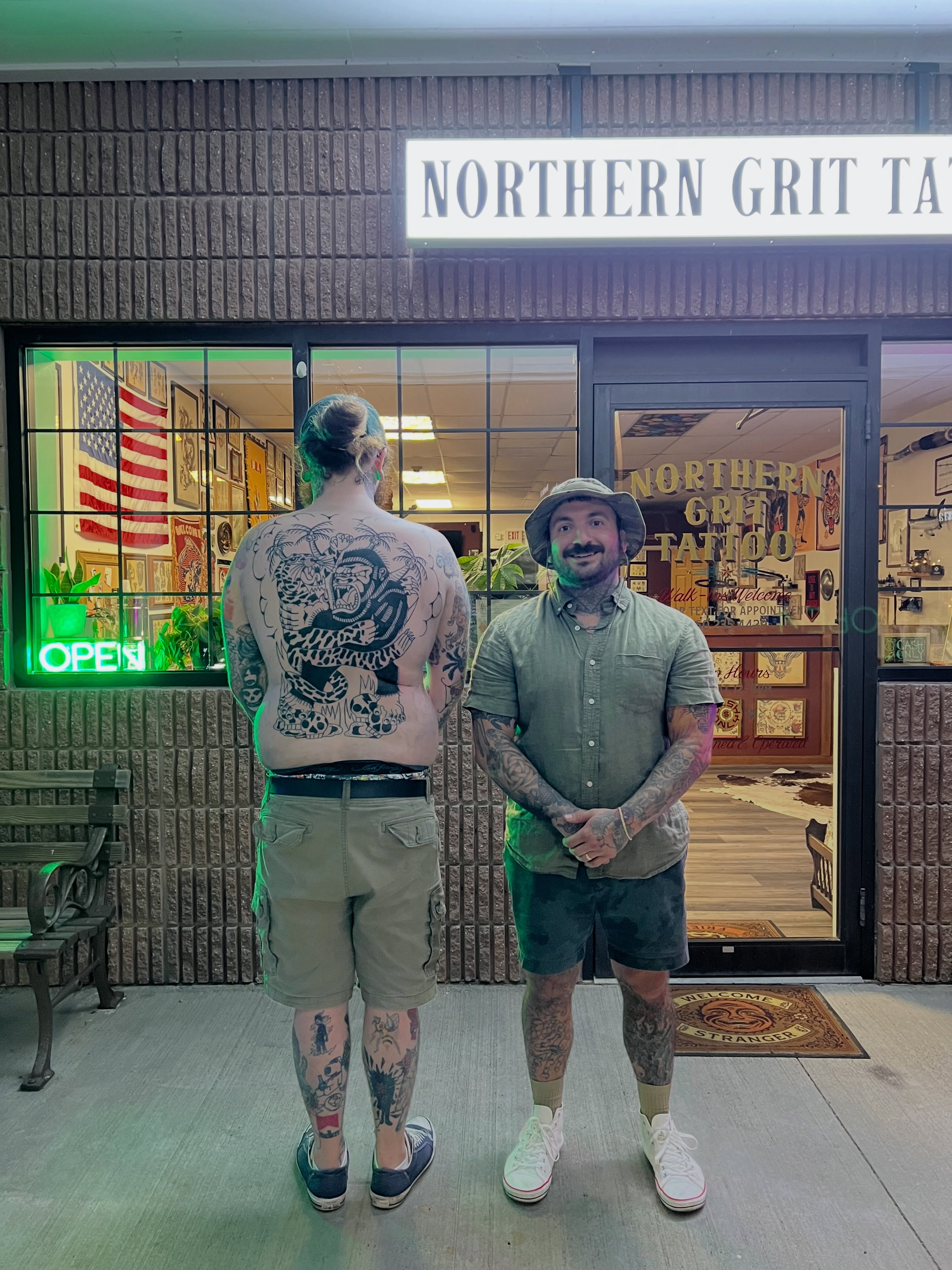 Tattoo by @duraotattoos — american_traditional, dotwork