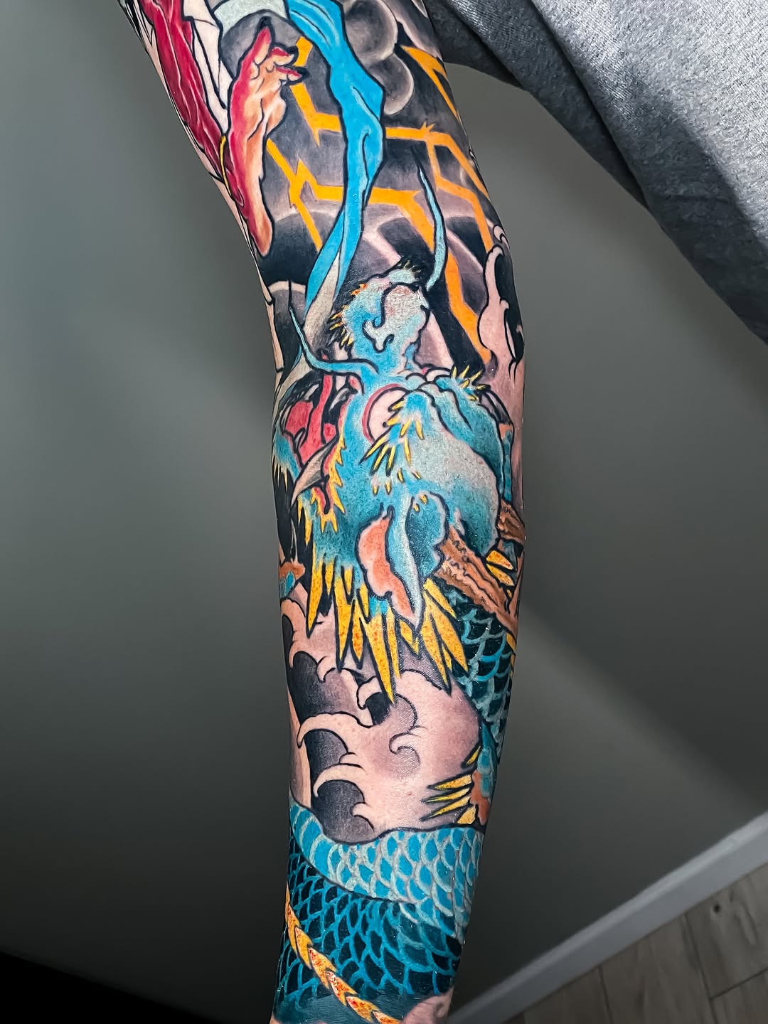 Tattoo by @ericjamestattooer — japanese_irezumi