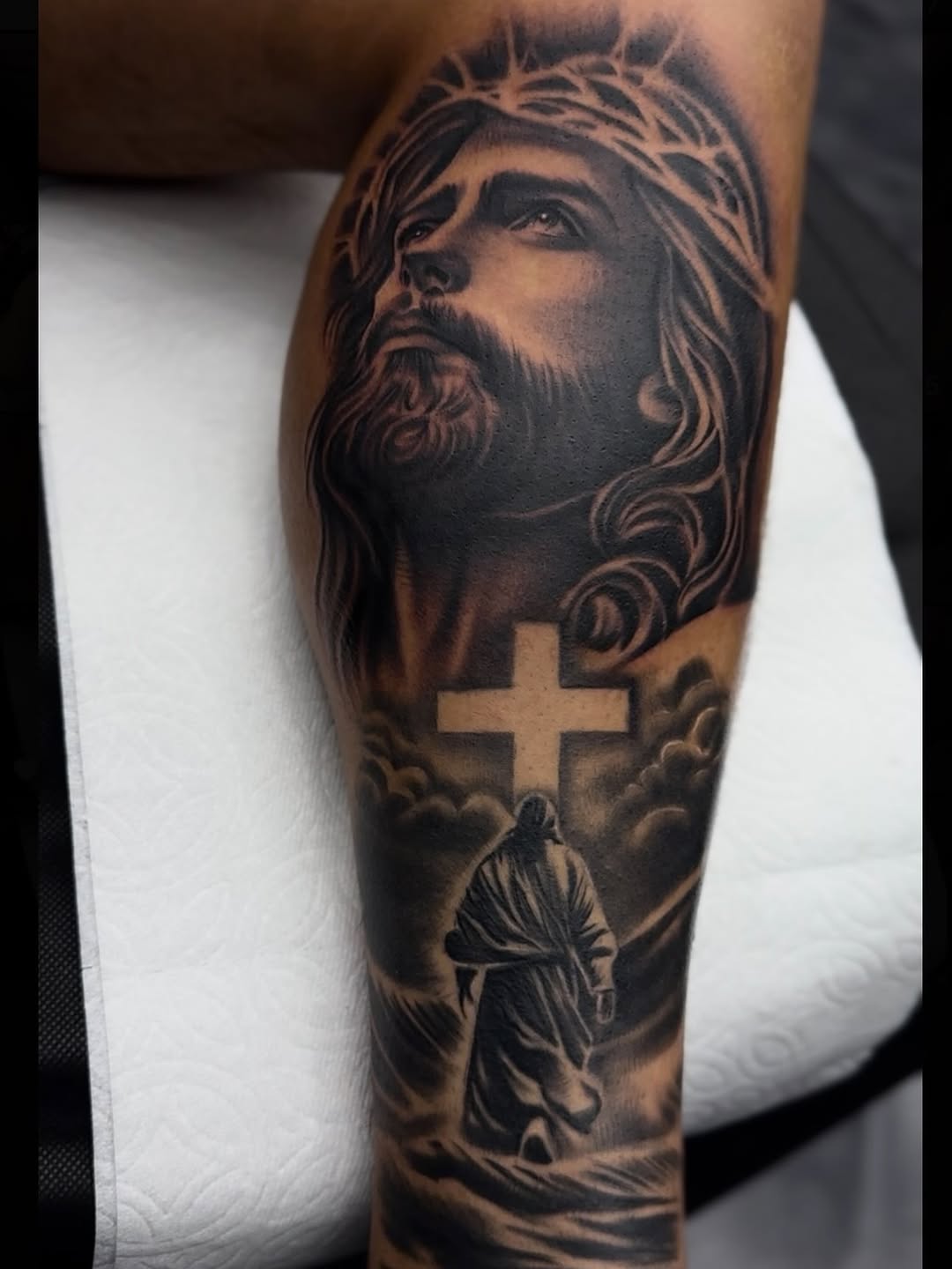 Tattoo by @alex_tatts760 — realism, black_and_grey