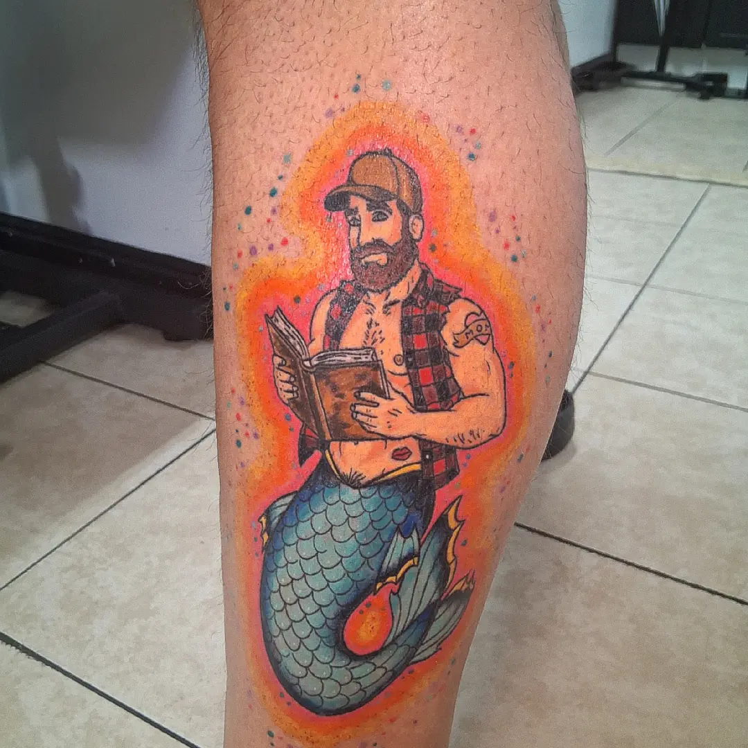 Tattoo by @andy2shades_tattoo — dotwork