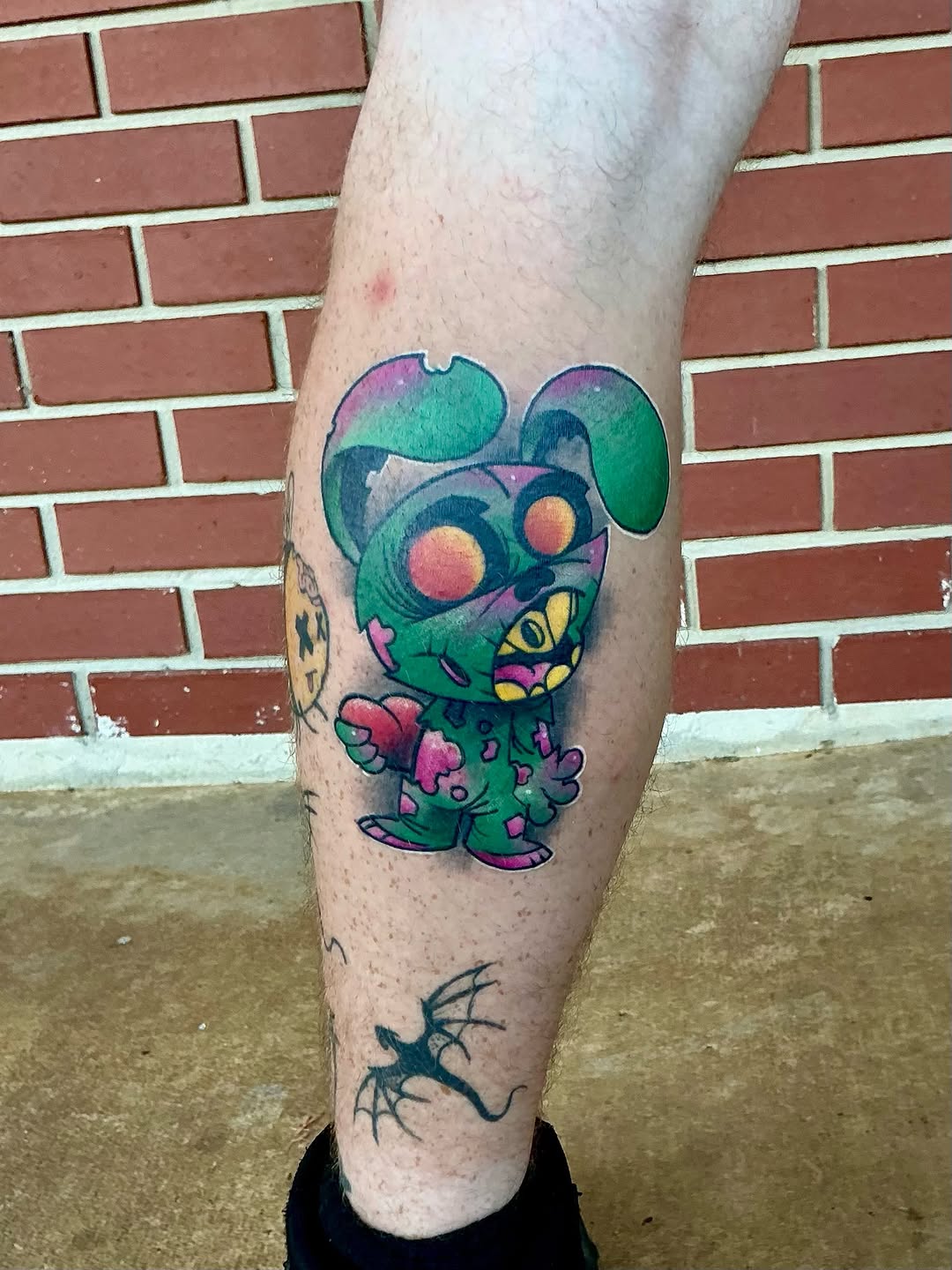 Tattoo by @meanmachinestattoos — new_school