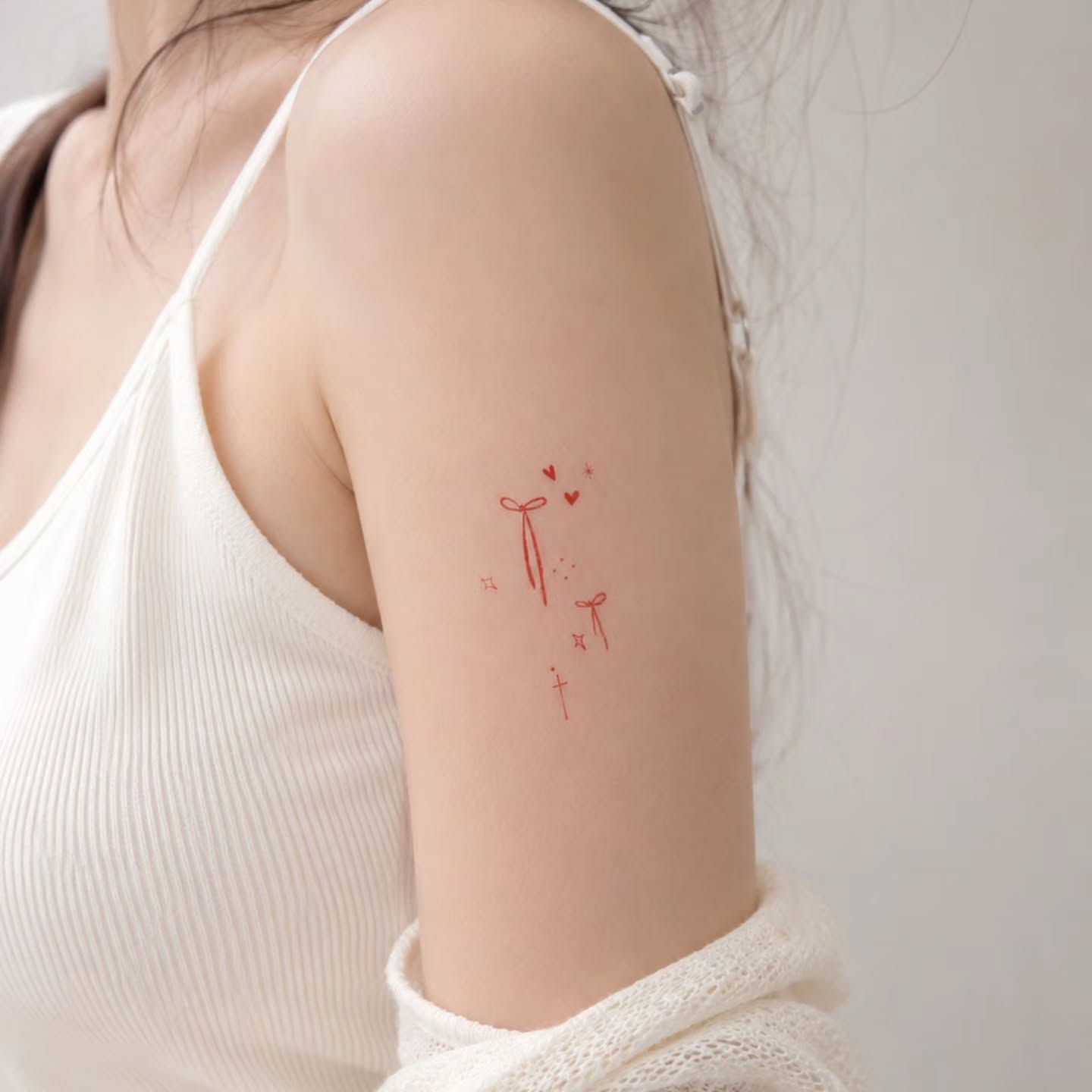 Tattoo by @nurimoon_tattoo — minimalist