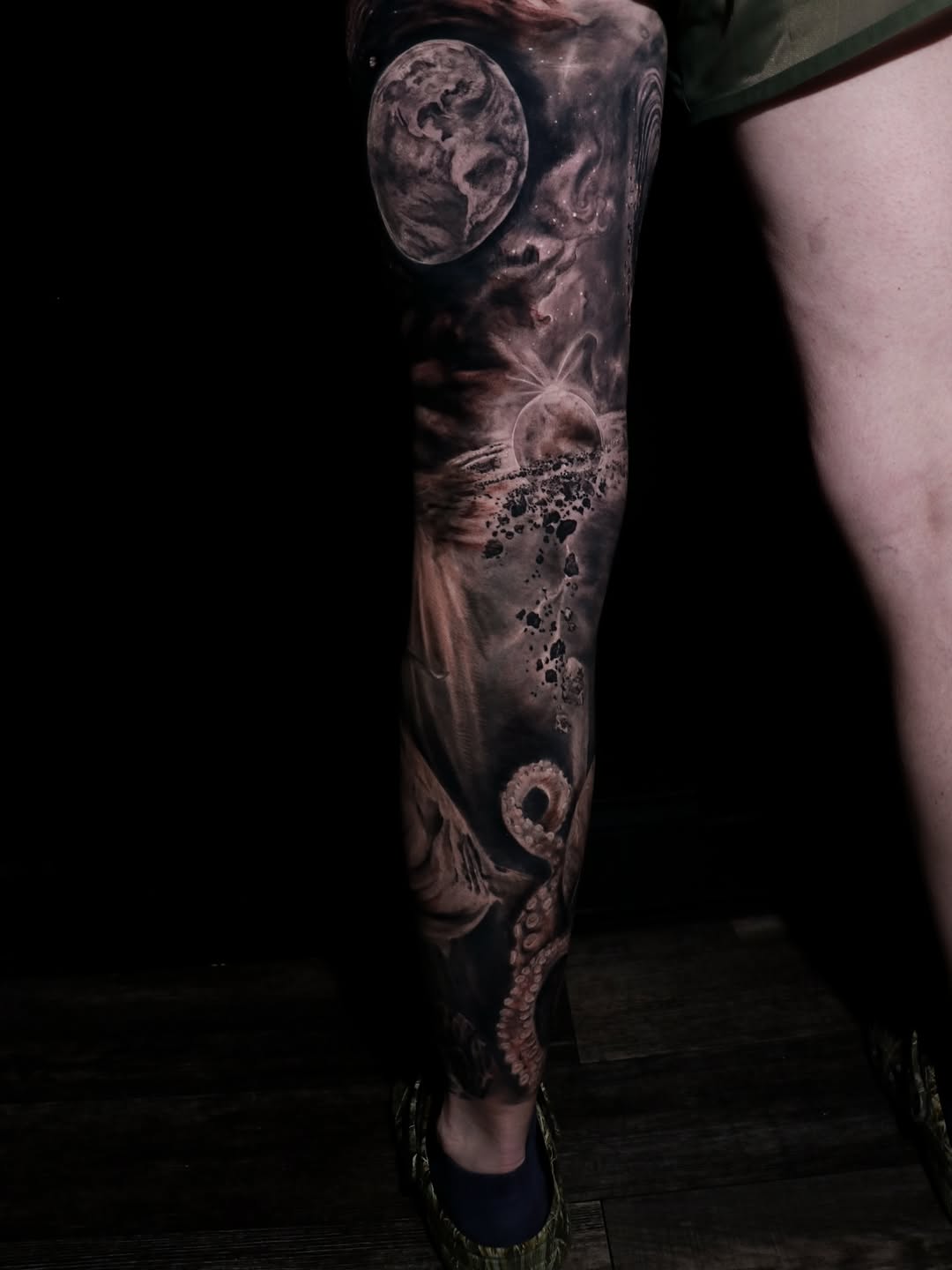 Tattoo work at Virginia Beach Tattoo Festival 2026