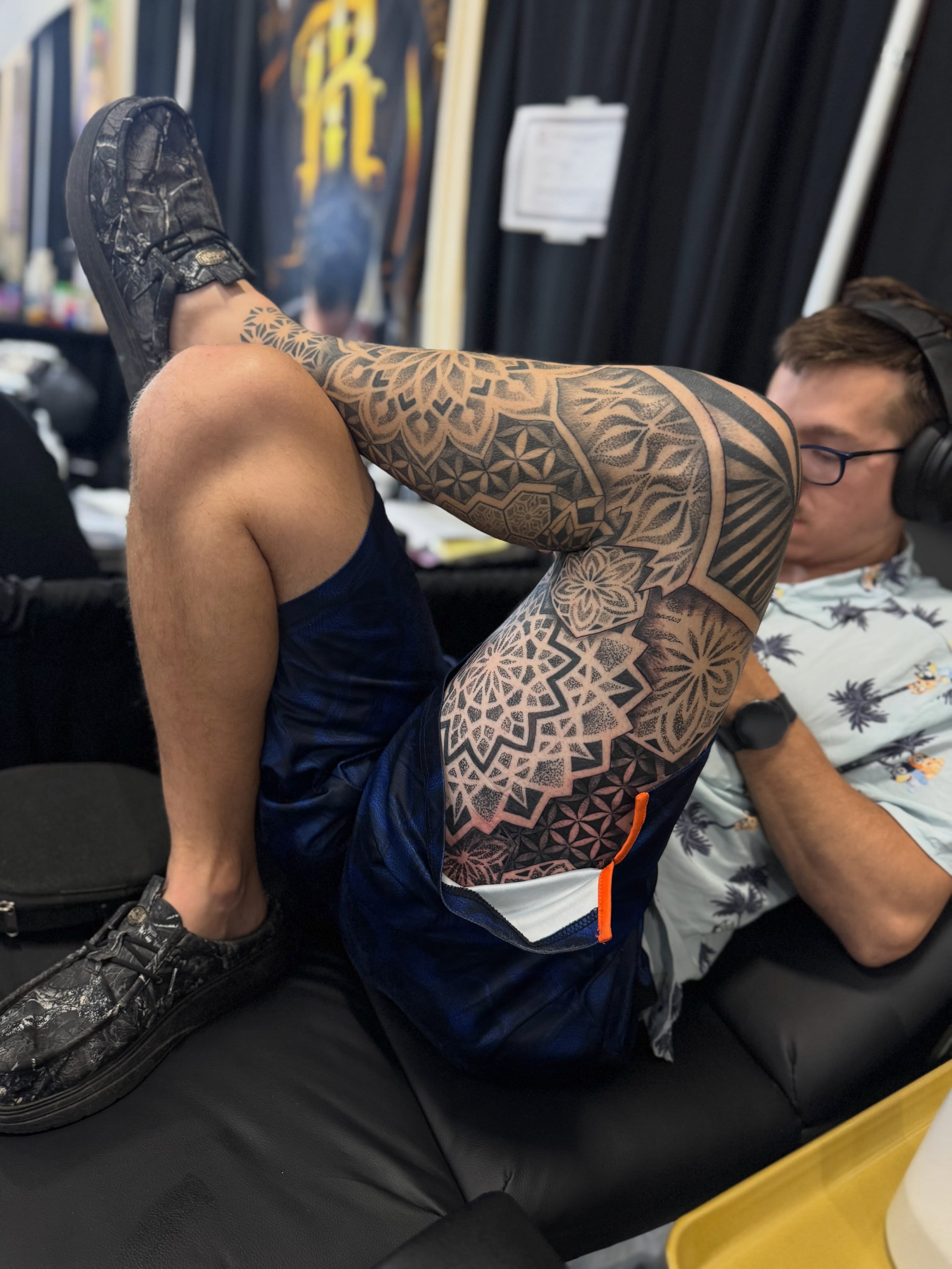 Tattoo by @tyce_tattoos — geometric
