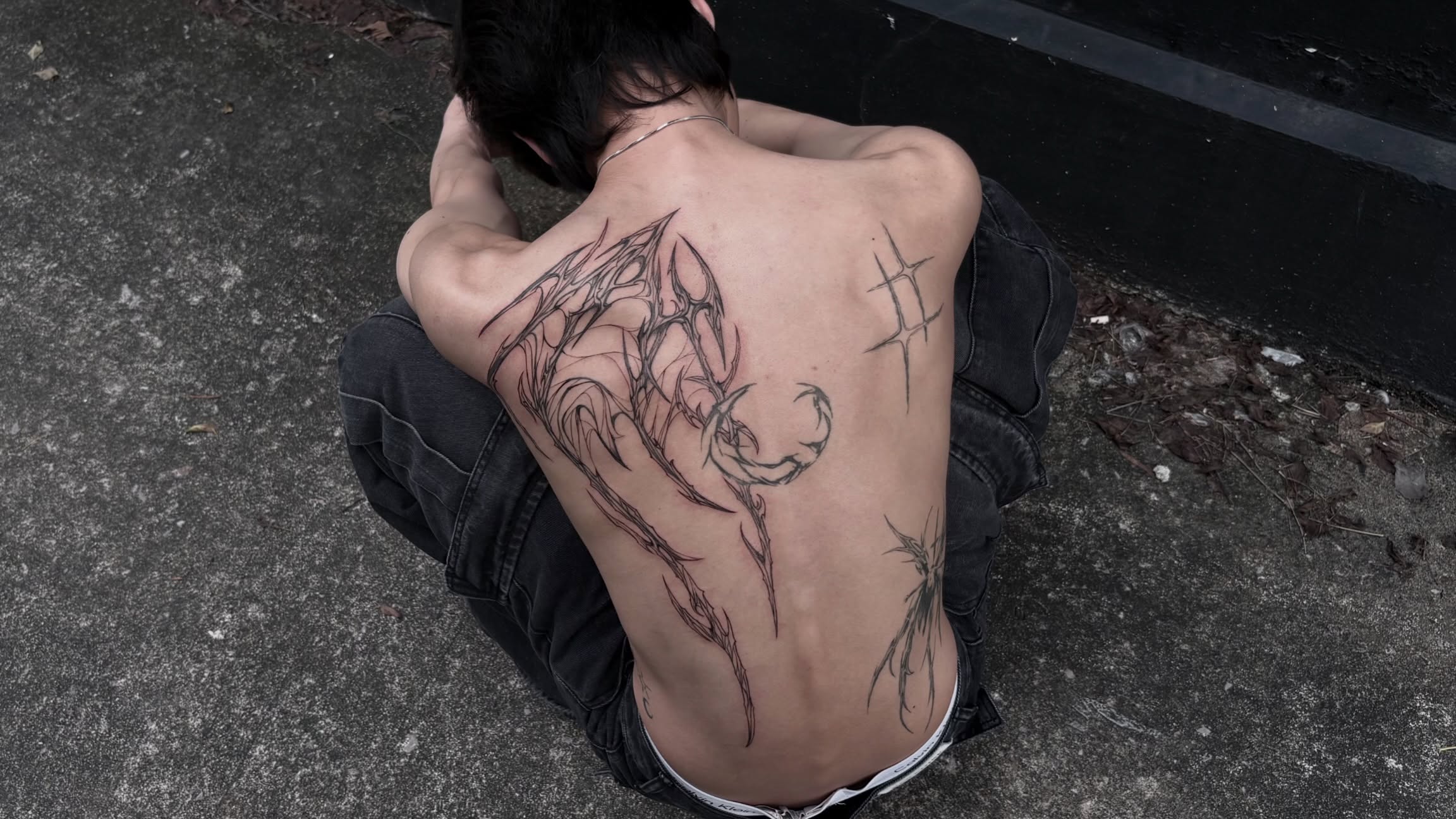Tattoo by @deathtxpia — black_and_grey